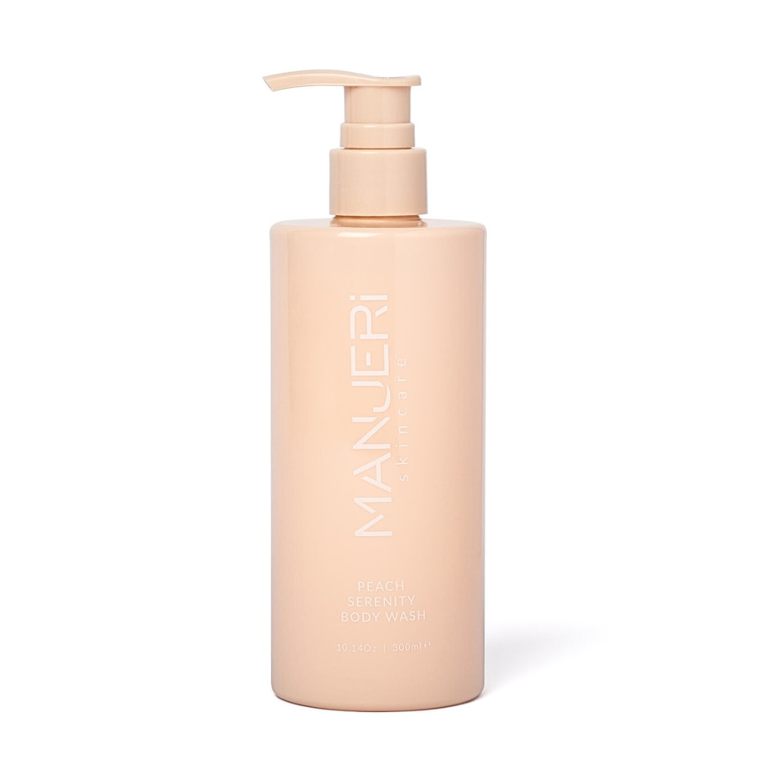 Manjeri Skincare White Peach Serenity Body Wash In White