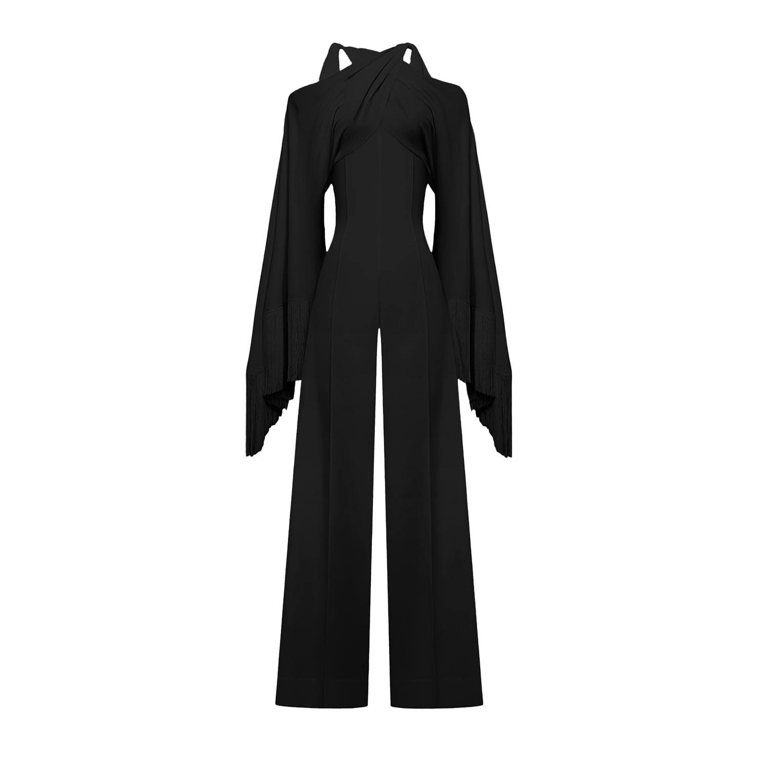 Lily Phellera Women's Caelestis Jumpsuit In Midnight Black In Black