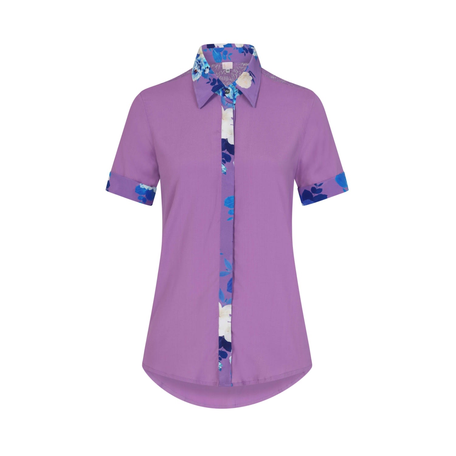 Women’s Pink / Purple Purple Blossom Classic Shirt Extra Small Sophie Cameron Davies