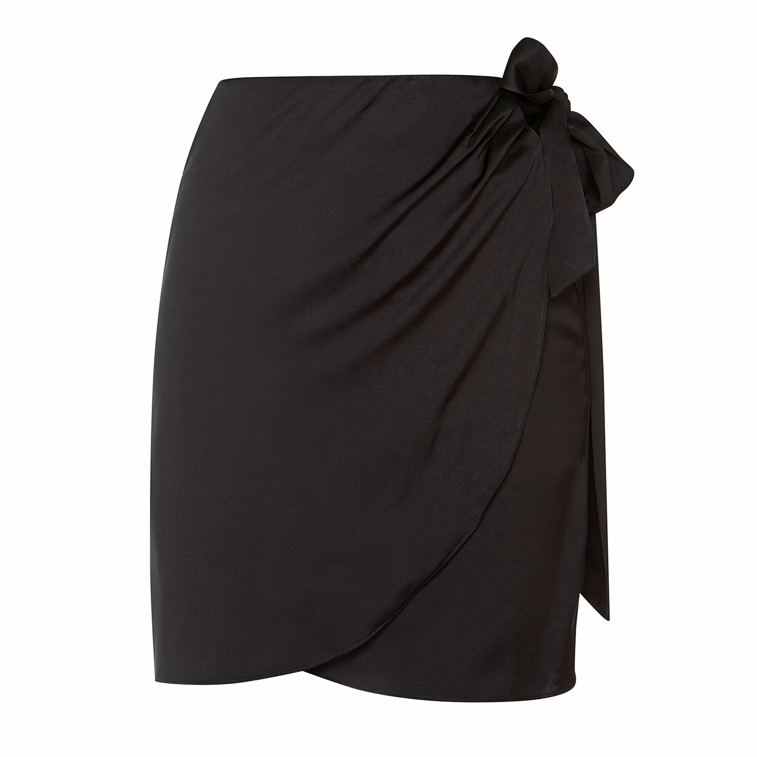 Roses Are Red Women's The Mini Wrap Skirt In Black In Black