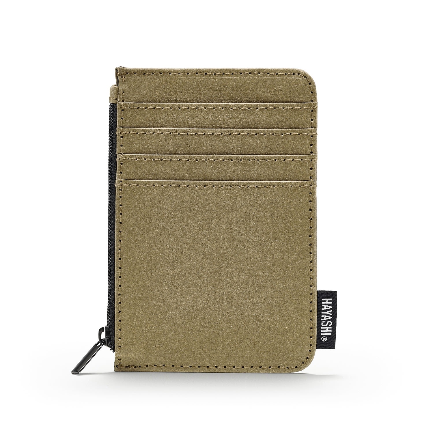 Women’s Green Zipped Card Case - Dust Hayashi