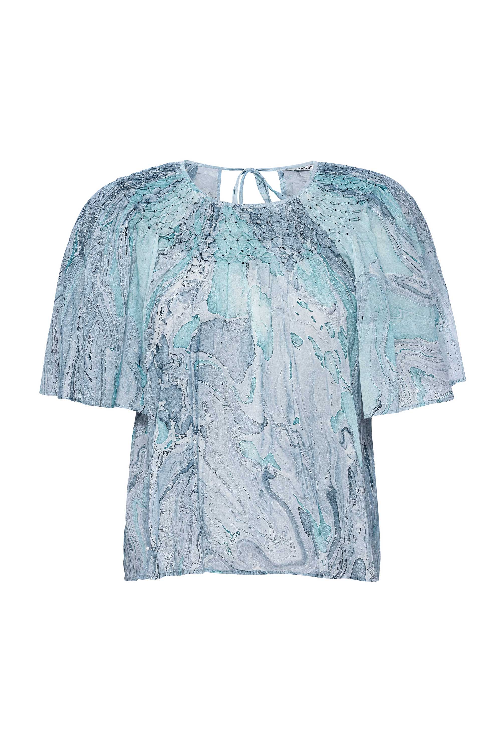 Women’s Honeycomb Top - Blue Xxxs St. Roche