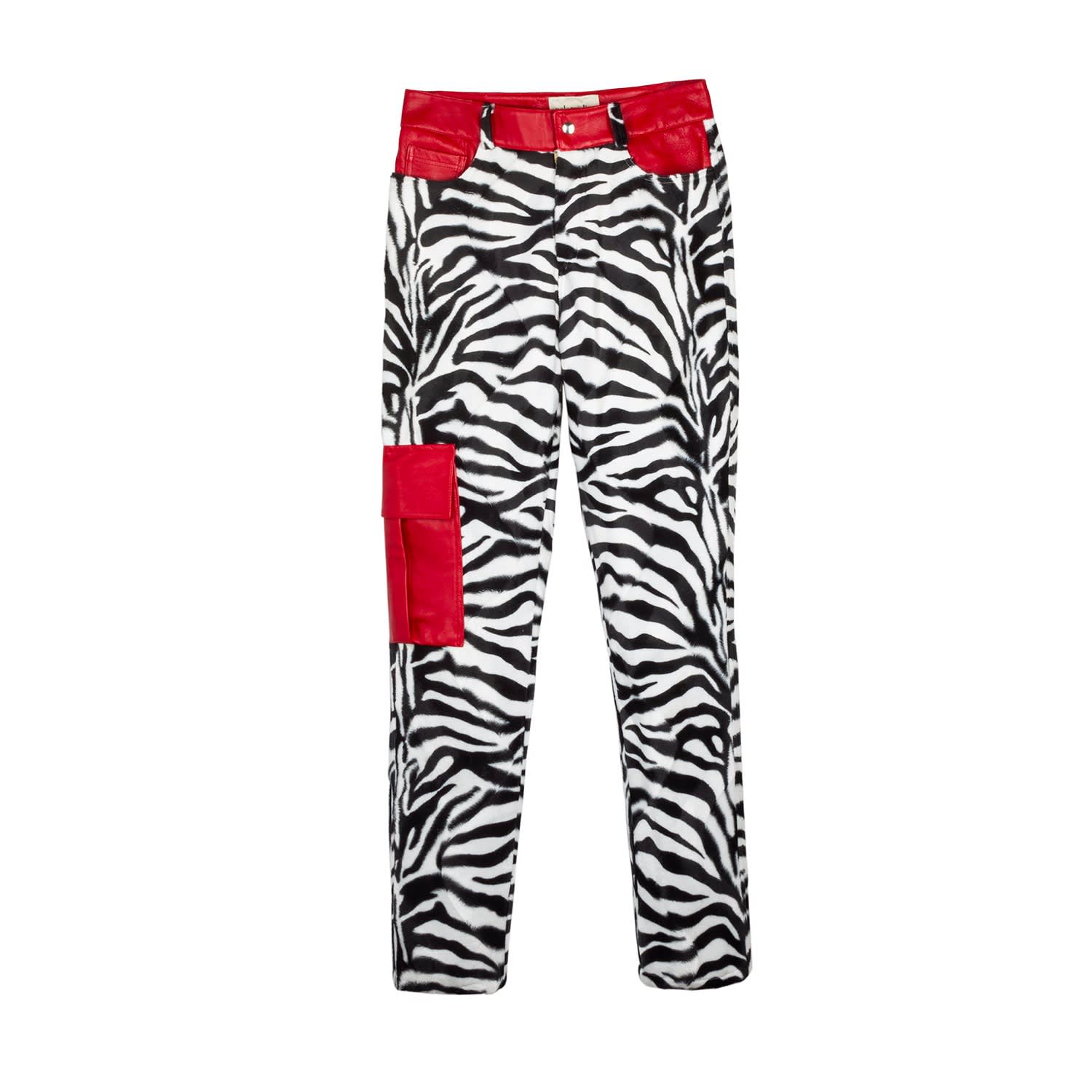 ★新品未使用★oblada ZEBRA PANTS 81LBW1OiPyL.jpg