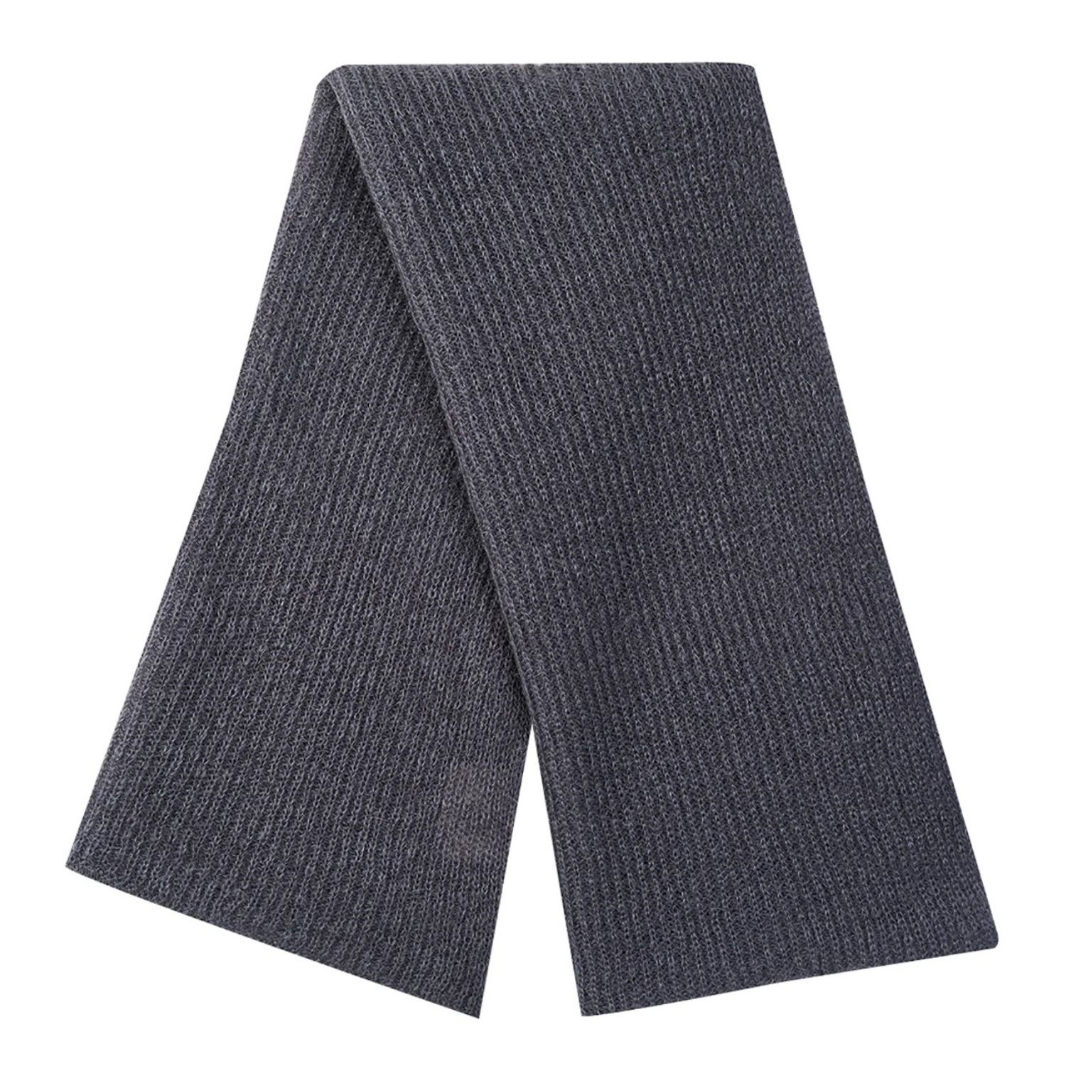 Mohair&angora Women's Mohair-wool Scarf Tushpa Grey