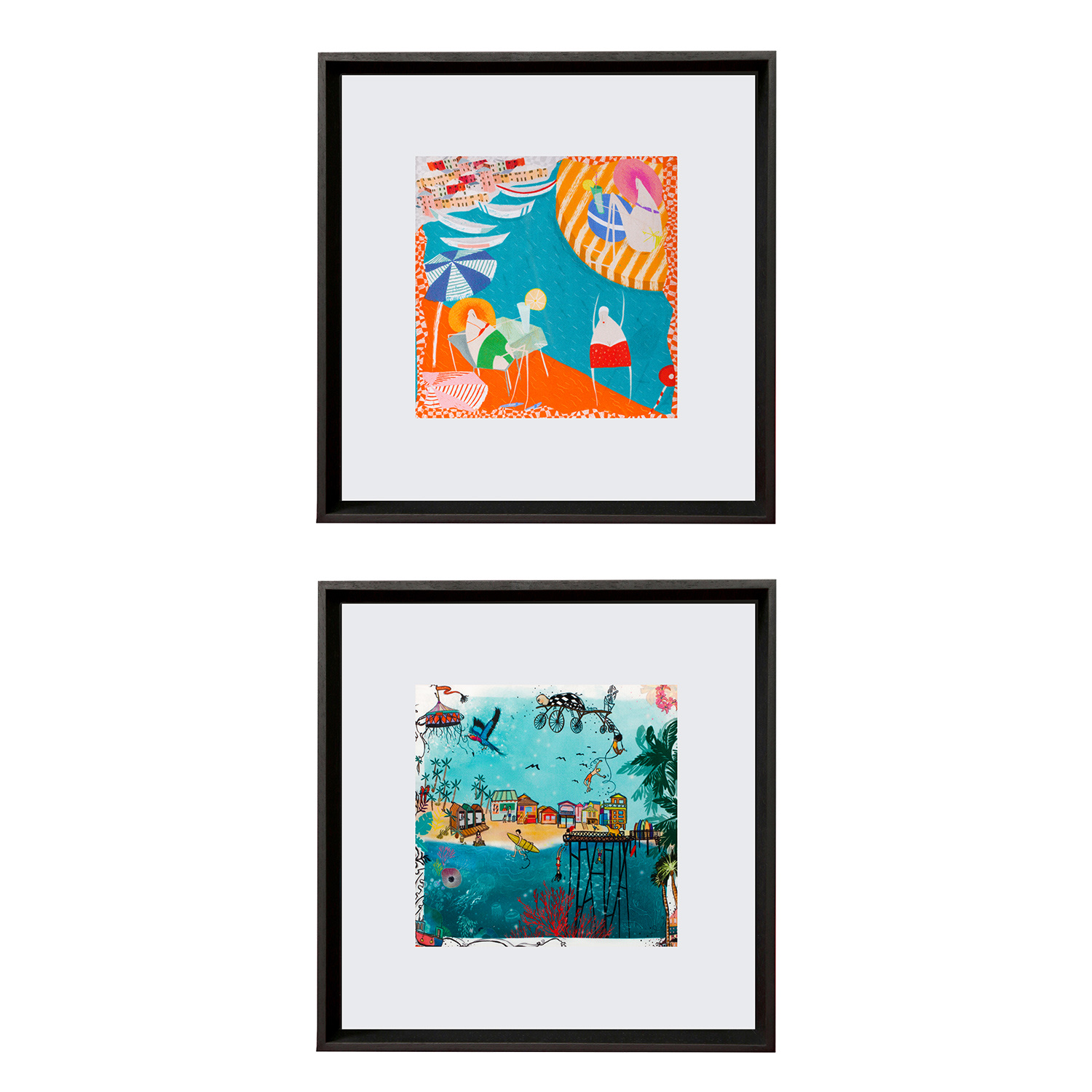 Un Poco Amalfi And Hawaii Frame Set In Multi