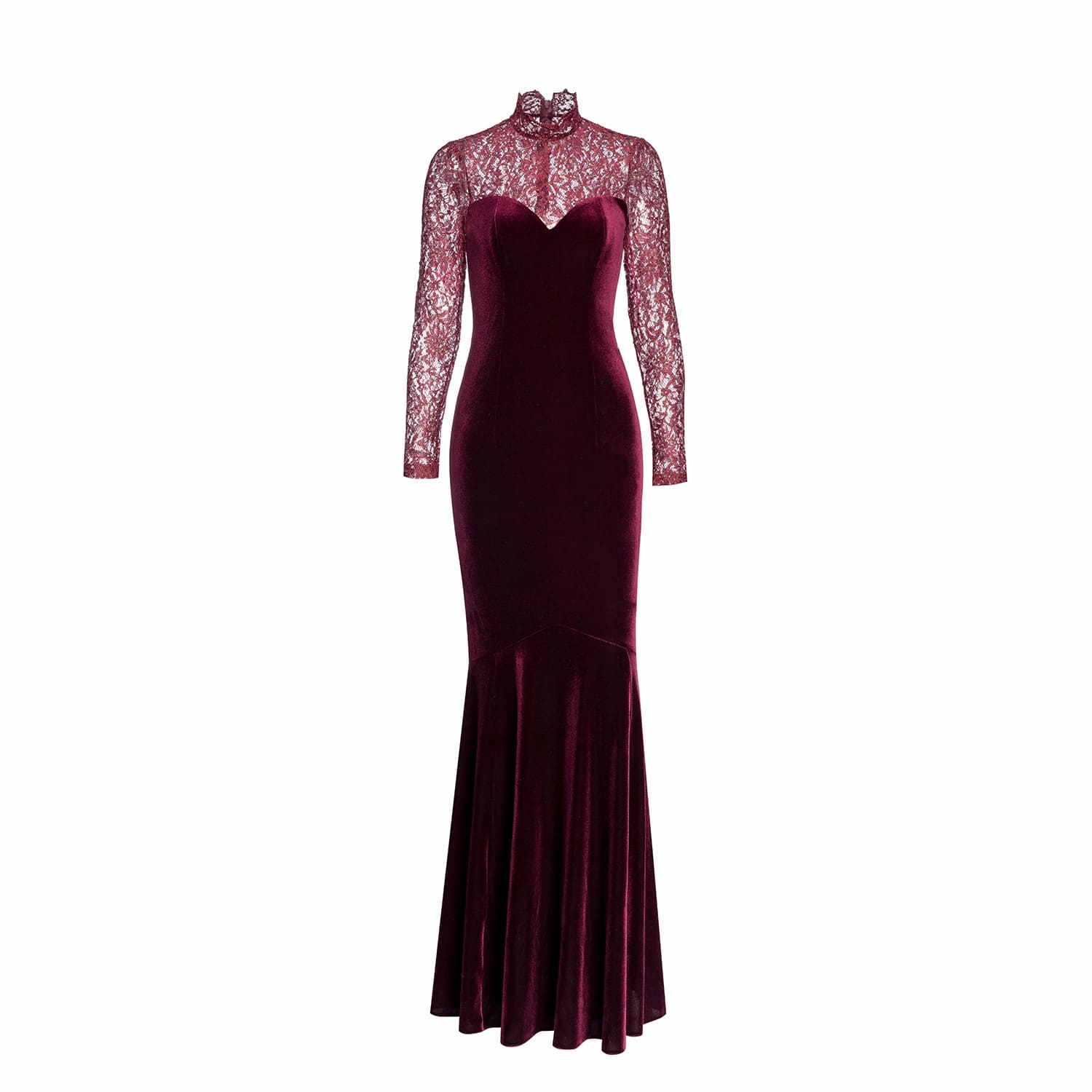 velvet long frocks designs