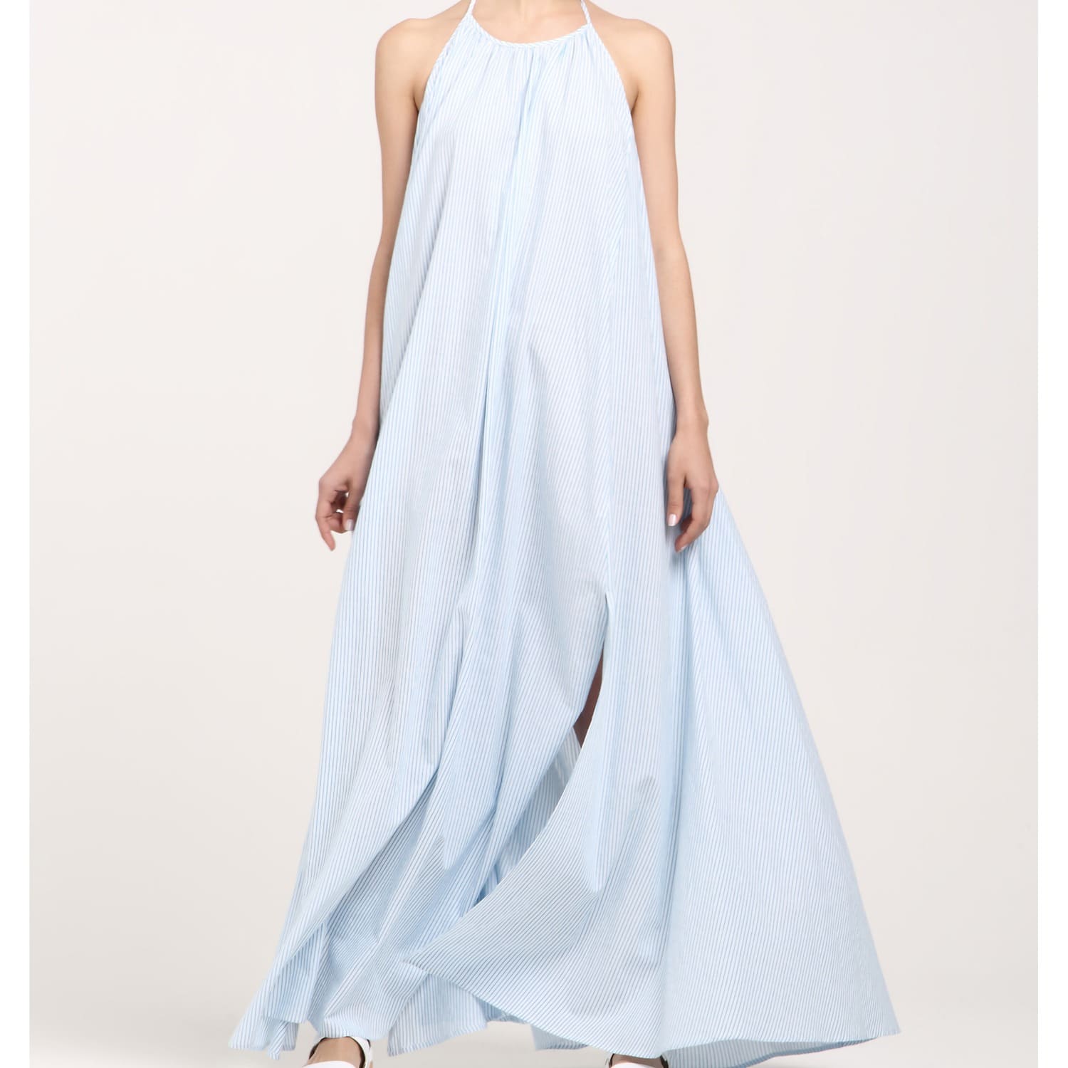 trapeze dress maxi
