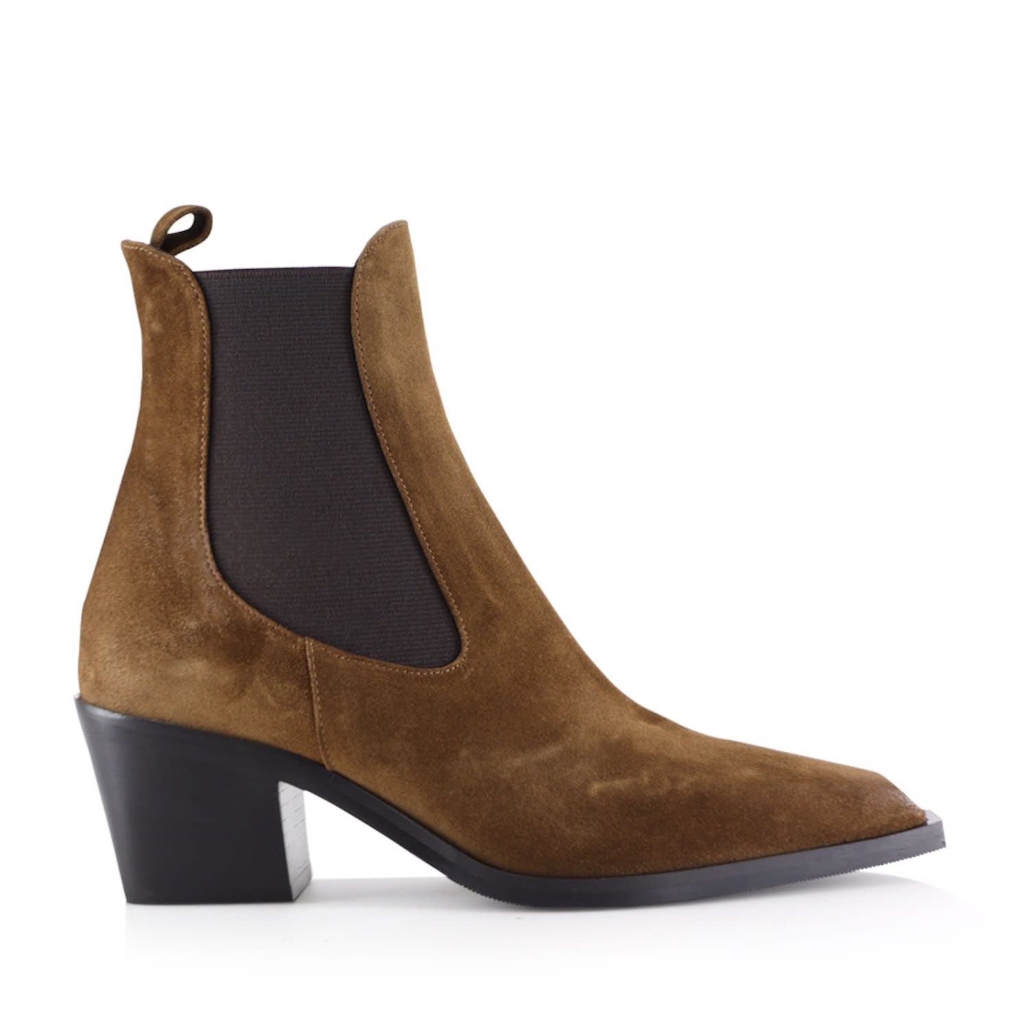 Notabene Women's Luna Boots, Brown Suede In Brown