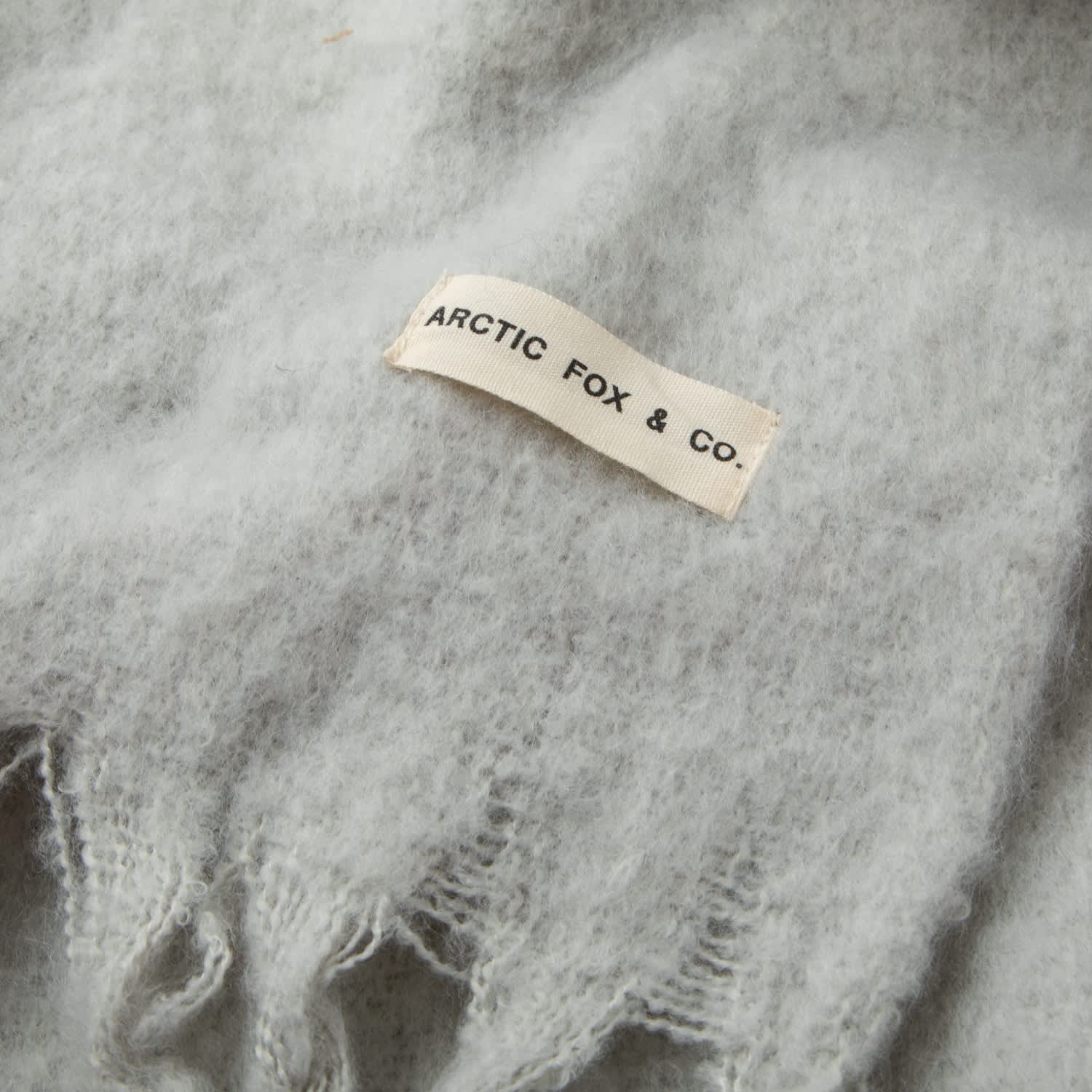 Curate - Arctic Fox & Co. The Reykjavik Scarf - Sustainable Fashion Arctic Grey