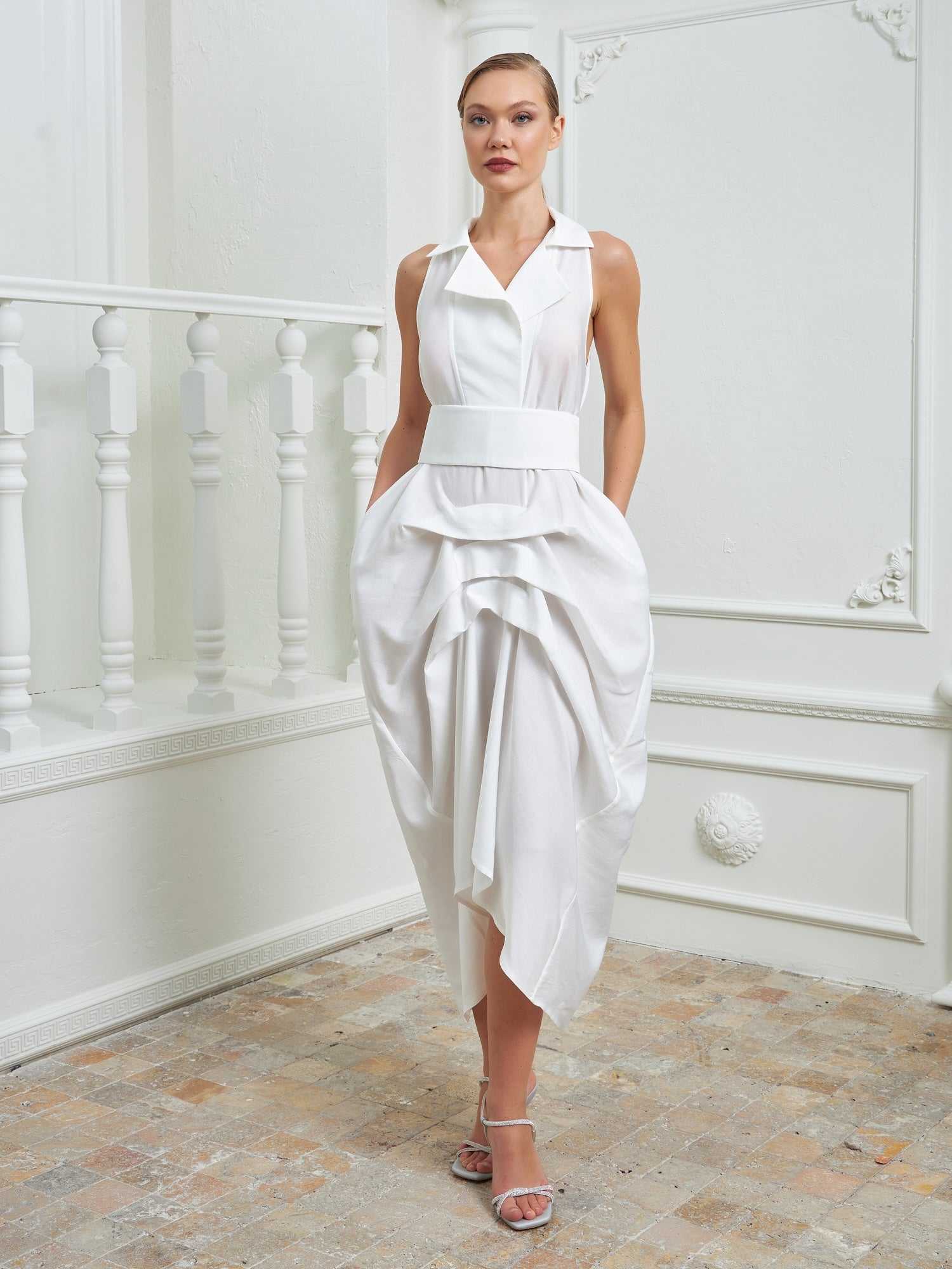 The Tuxedo Dress