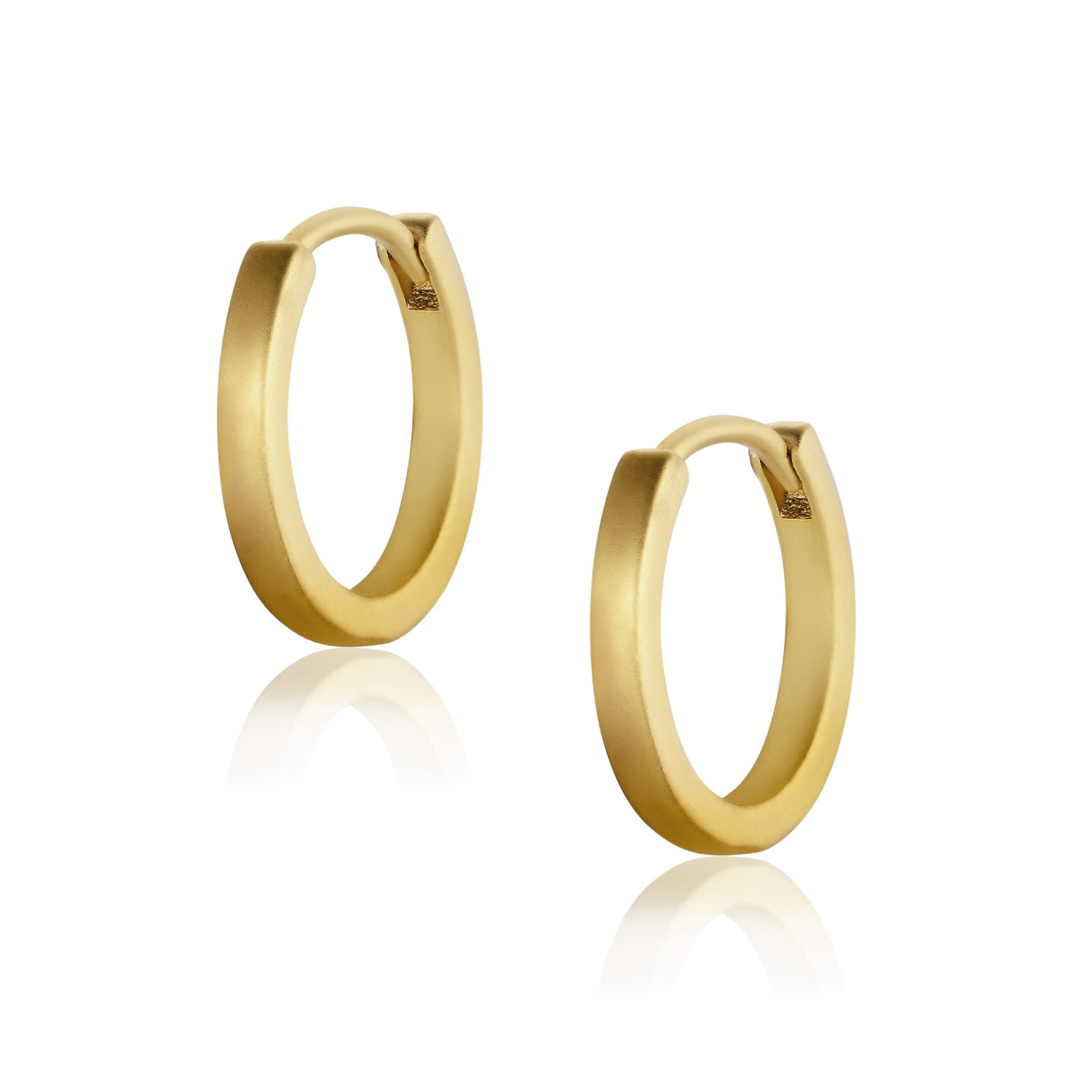 Women’s Ishtar Small Hoops - Gold Alura Copenhagen Jewellery