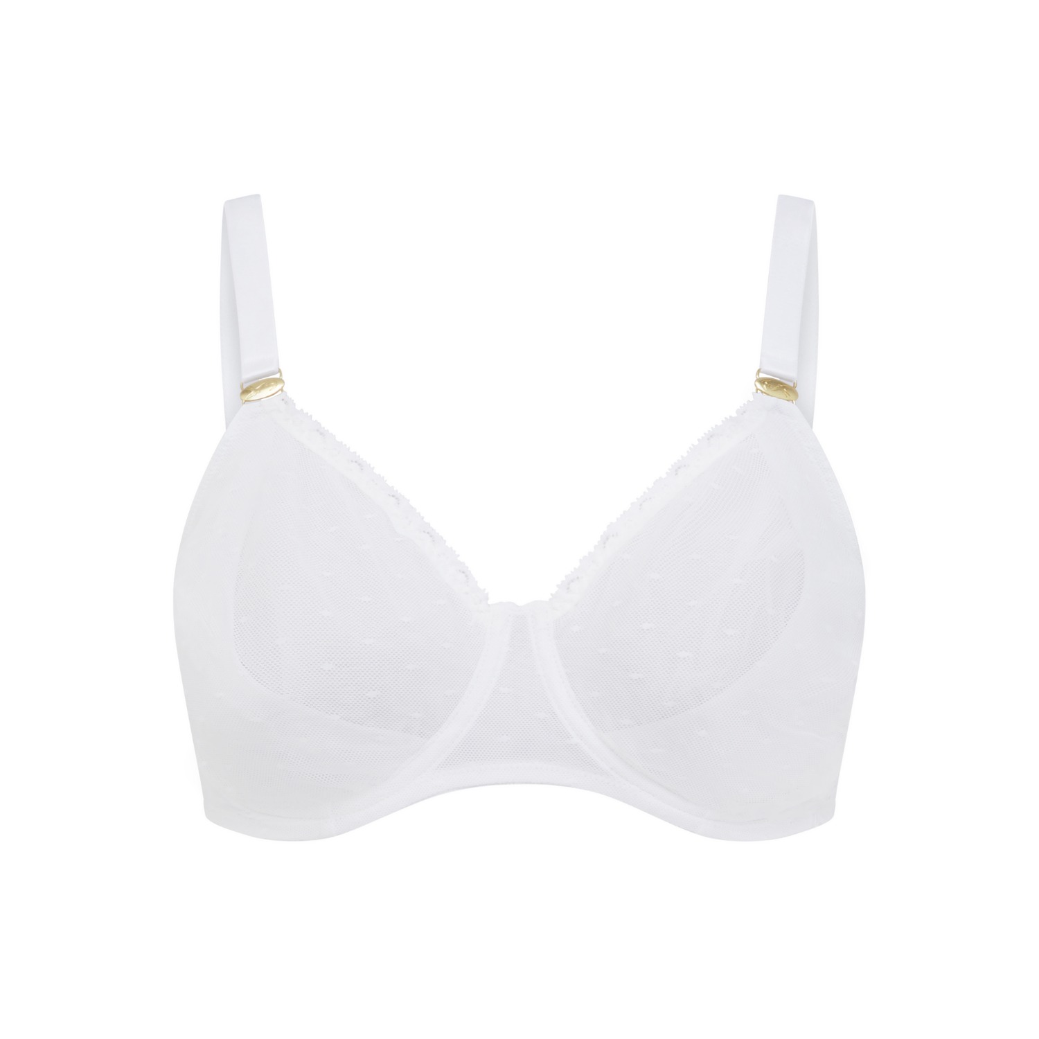 Semi-padded bra Klara – cream