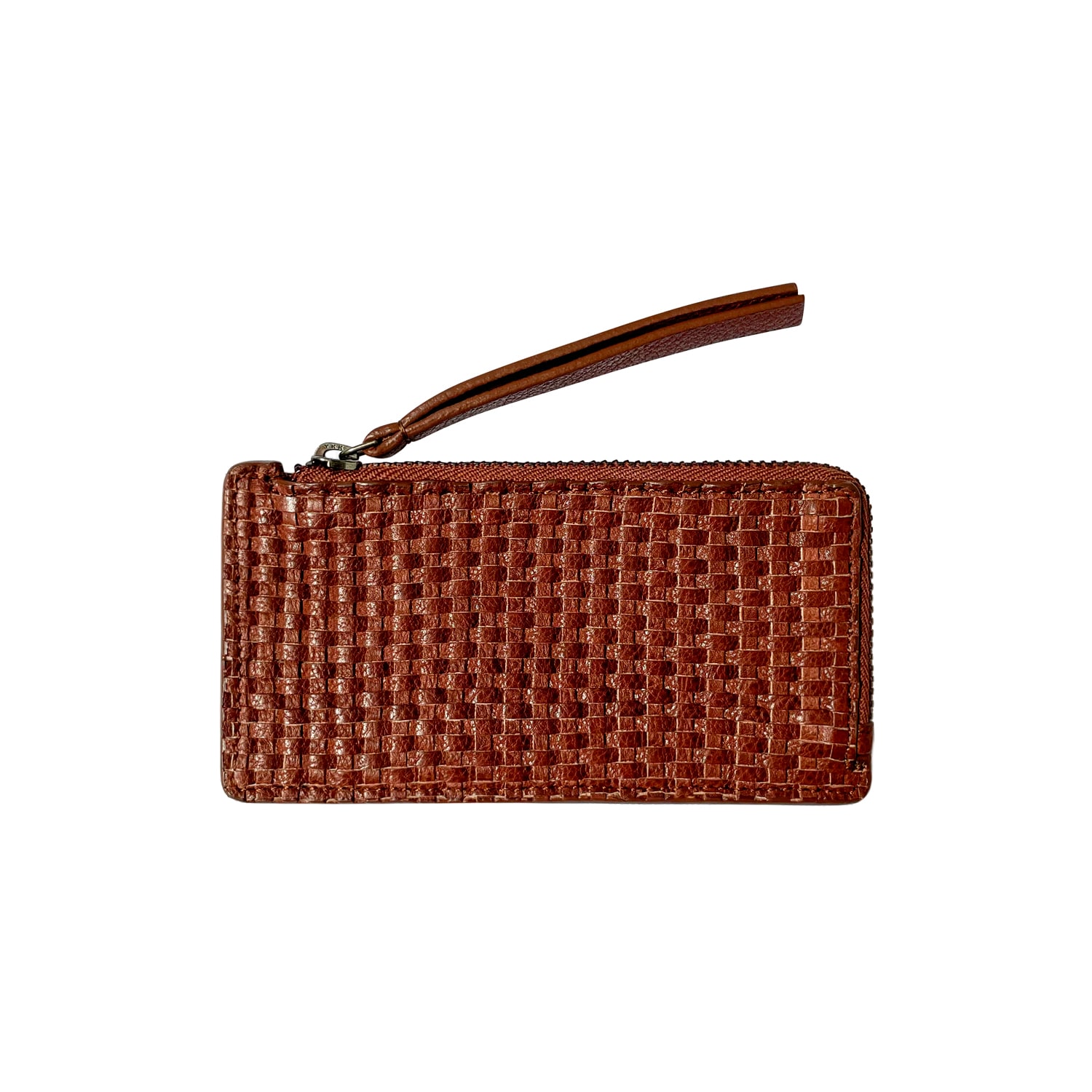 Atelier Du Sac Women's Ines Leather Card & Coin Holder Brown