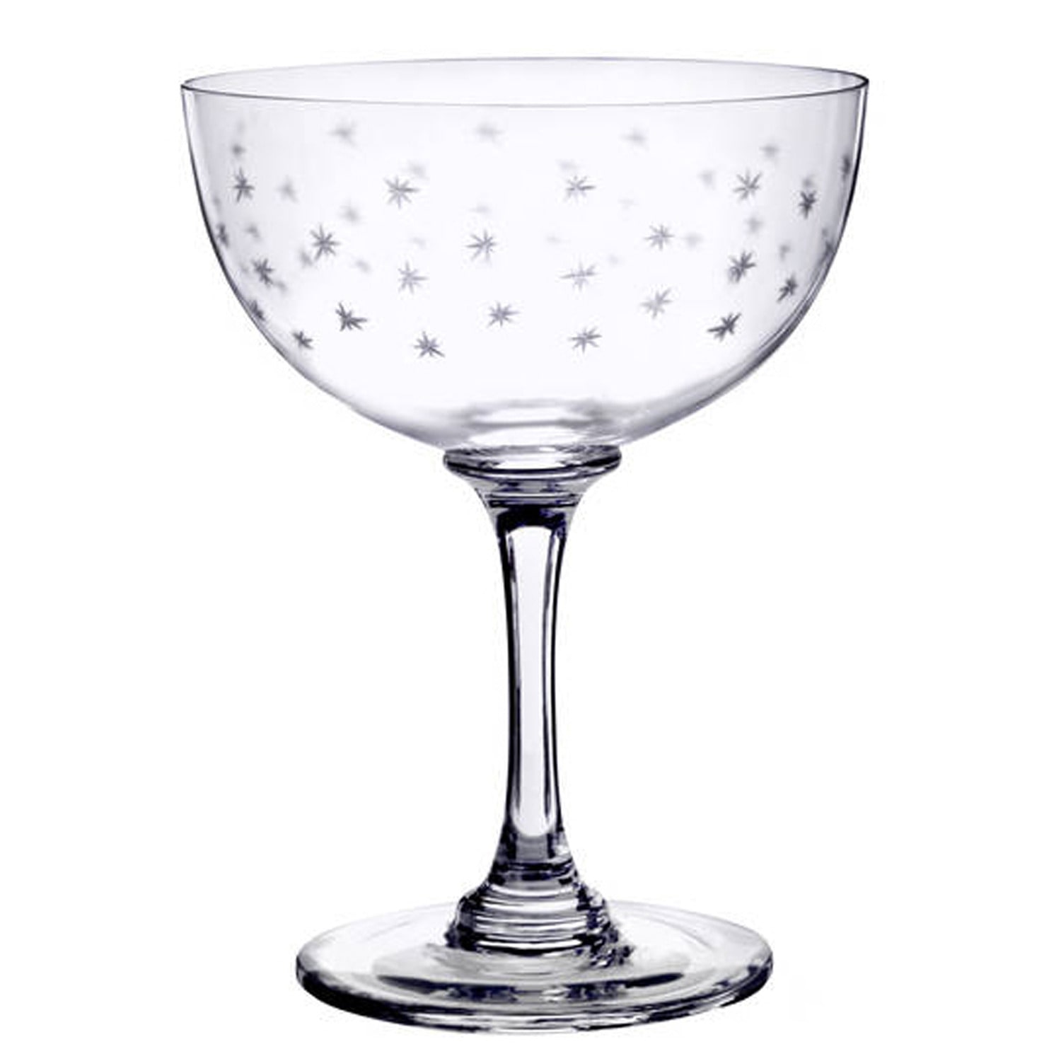Stars A Pair Of Crystal Champagne Saucers The Vintage List