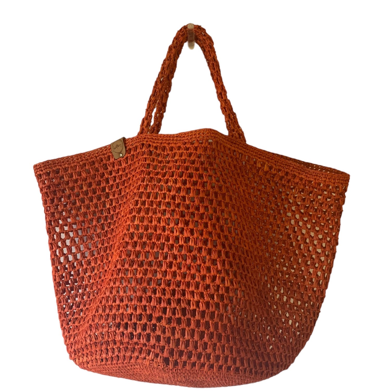 Zanatany Concepts Women's Cambia - Orange Tote Bag In Orange