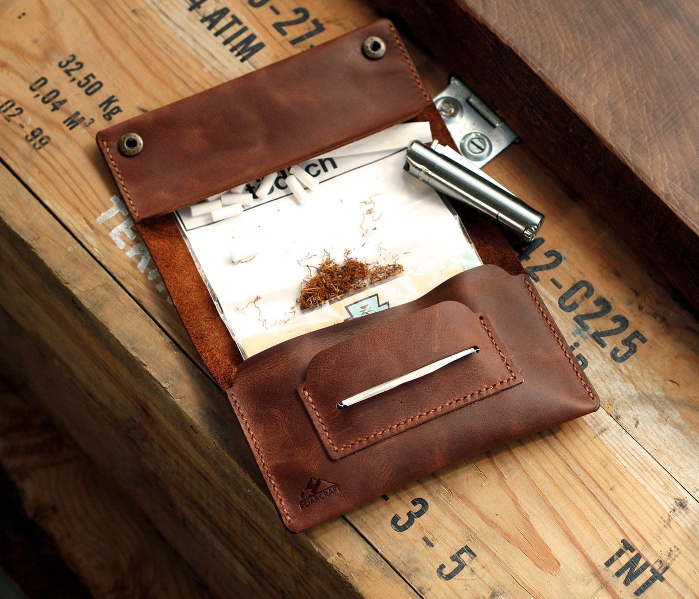 Tobacco Pouch Wallet — Geiger & Co.