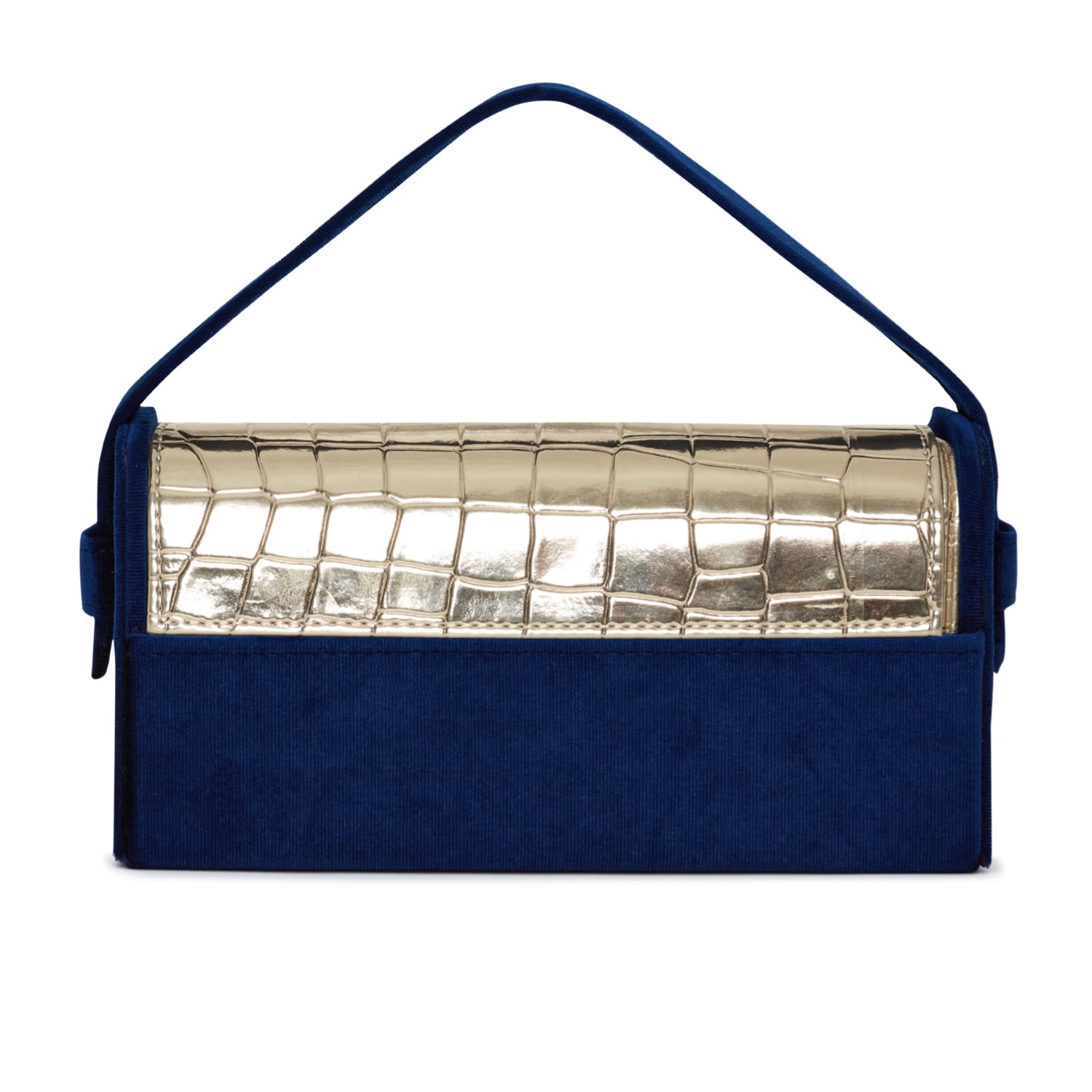 D’lueur Atelier Women's Blue Nova Velvet In Blue