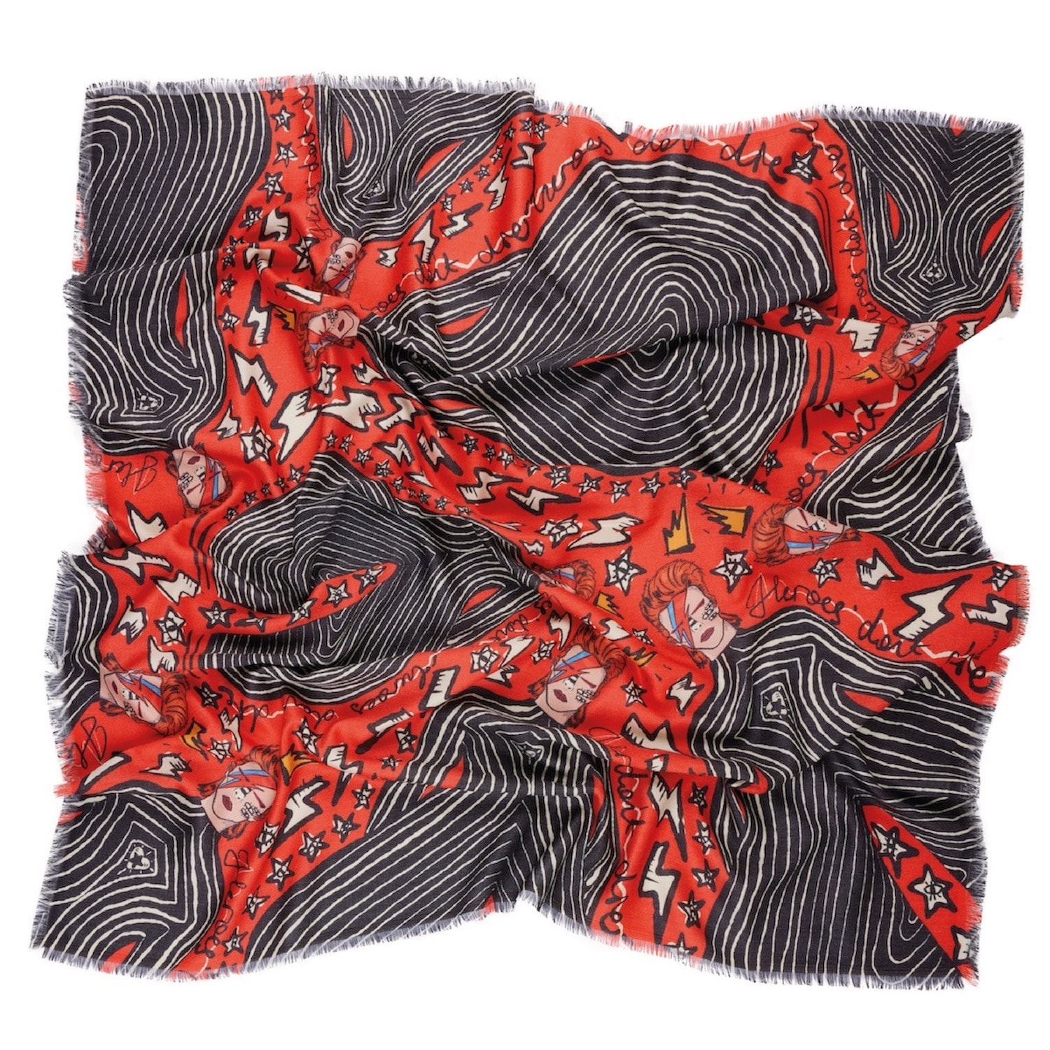 King Naked Women's Heroes Don't Die 2 Scarf