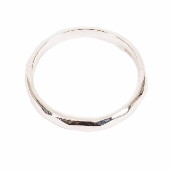 Neola Eternity Sterling Silver Stacking Ring In Stacking