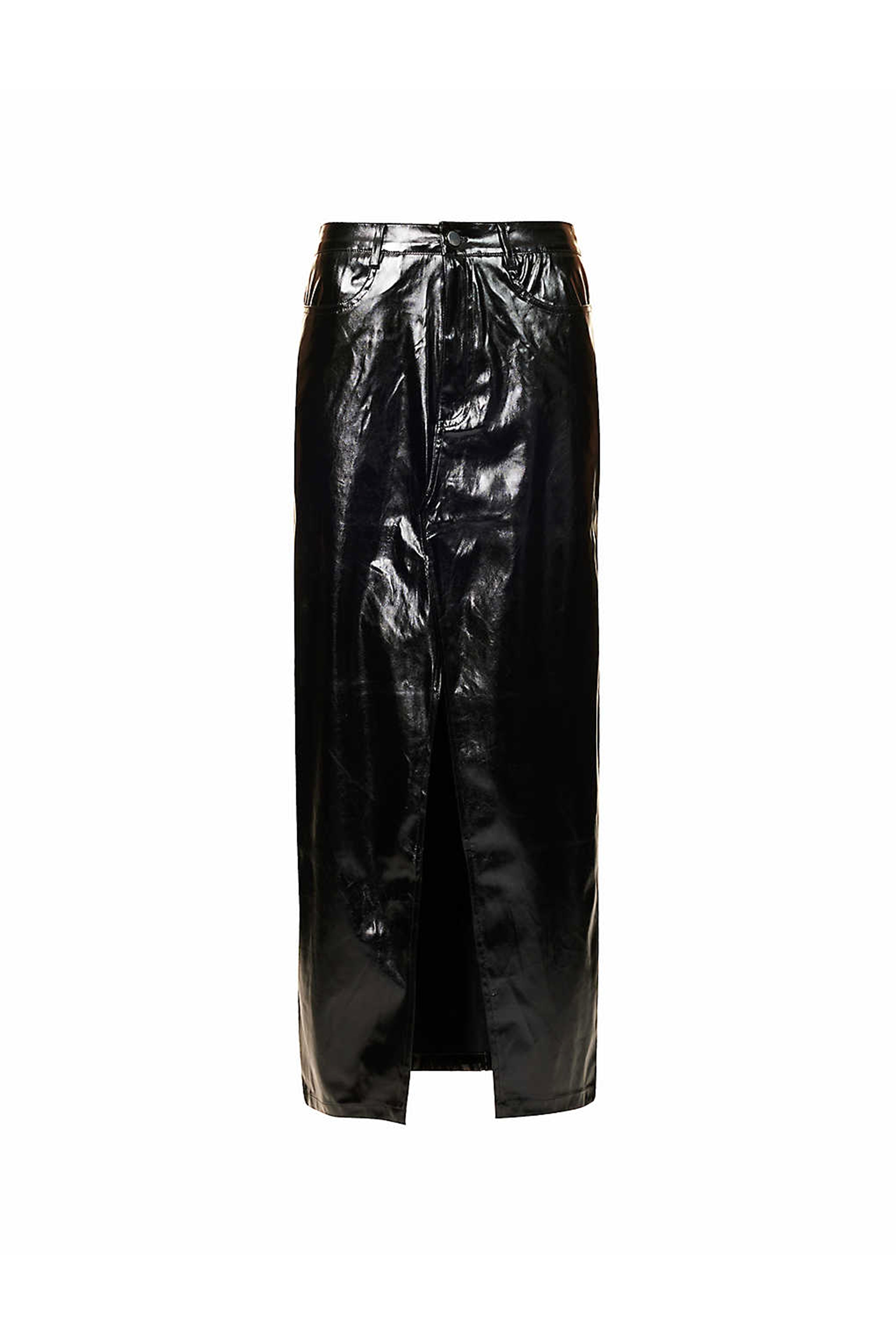 Women’s Lupe Black Metallic Maxi Skirt Small Amy Lynn