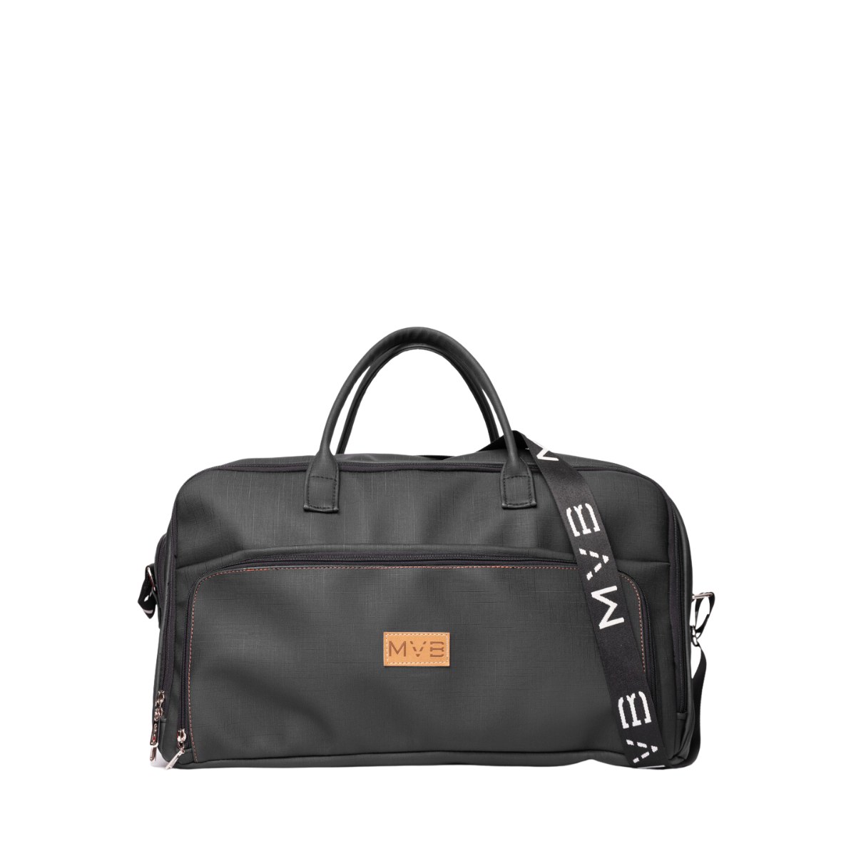 Men’s Xclusive Vegan Duffle Bag - Black Mvb - My Vegan Bags