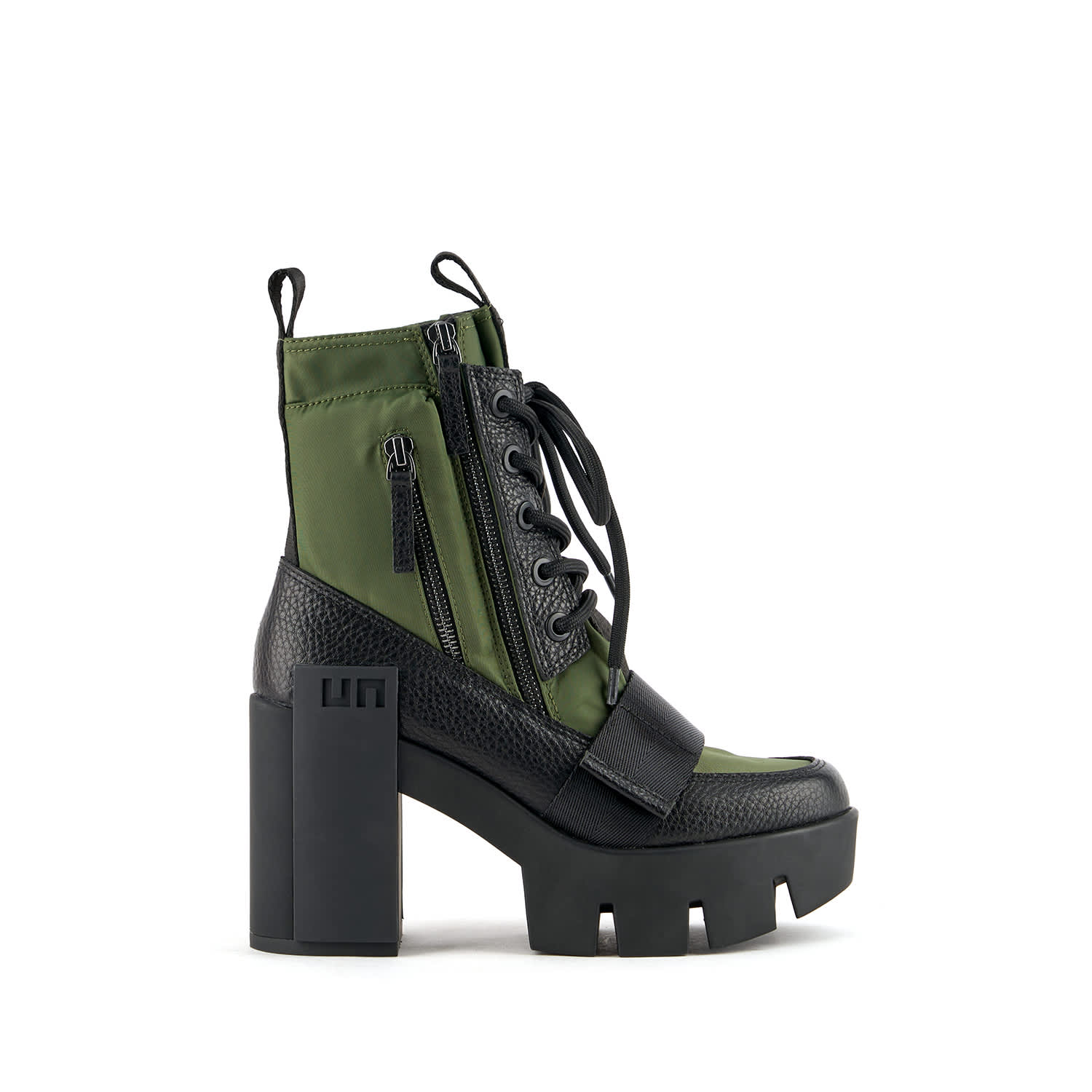 United Nude Women's Green / Black Grip Combat Mid - Combat