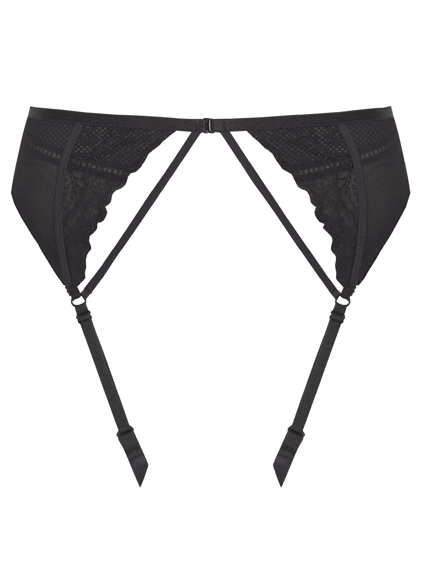 Bonbon Lingerie Women's Black Mara Suspender Belt In Black