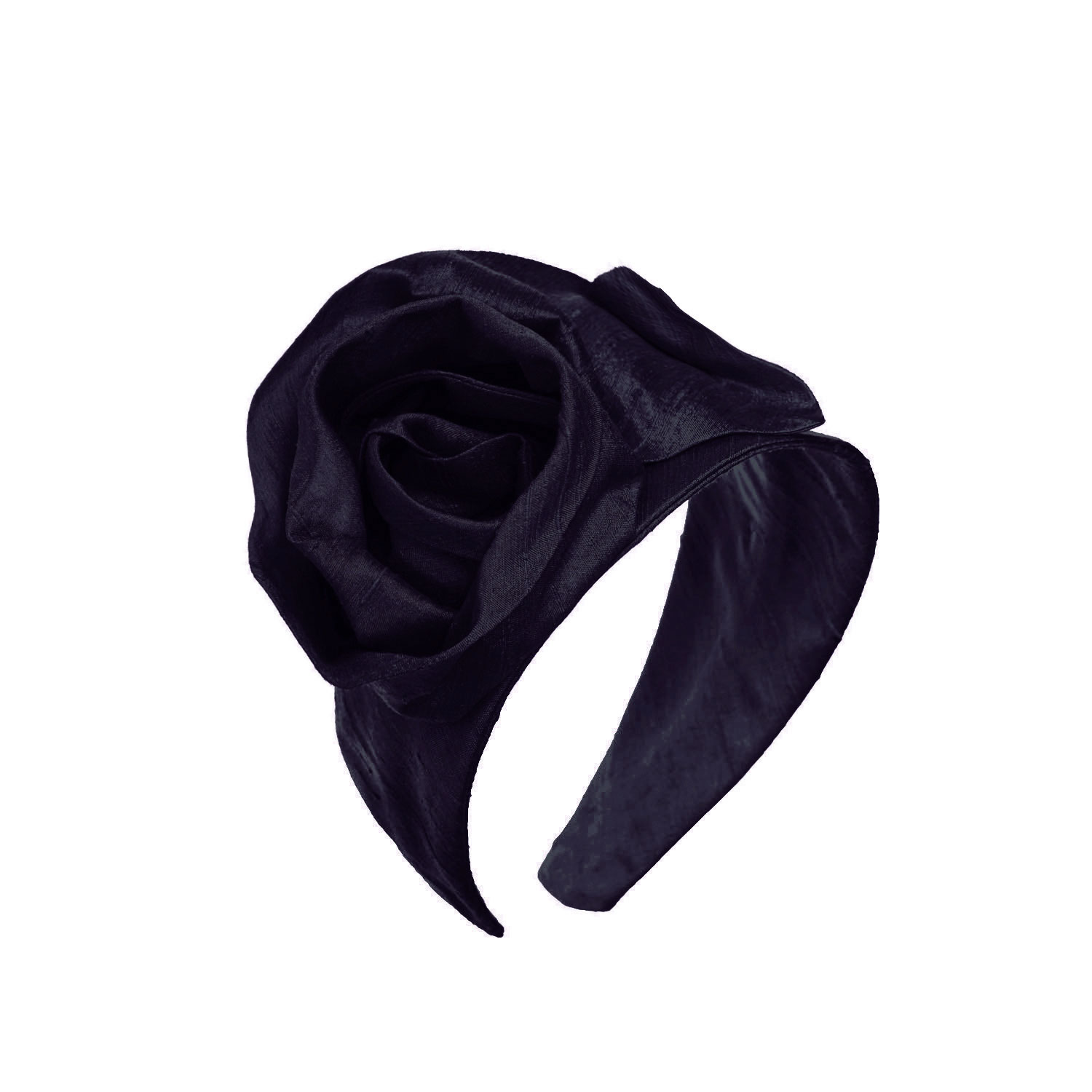 Women's Call Me Rosy - Purple Silk Headband | Sibi Hats