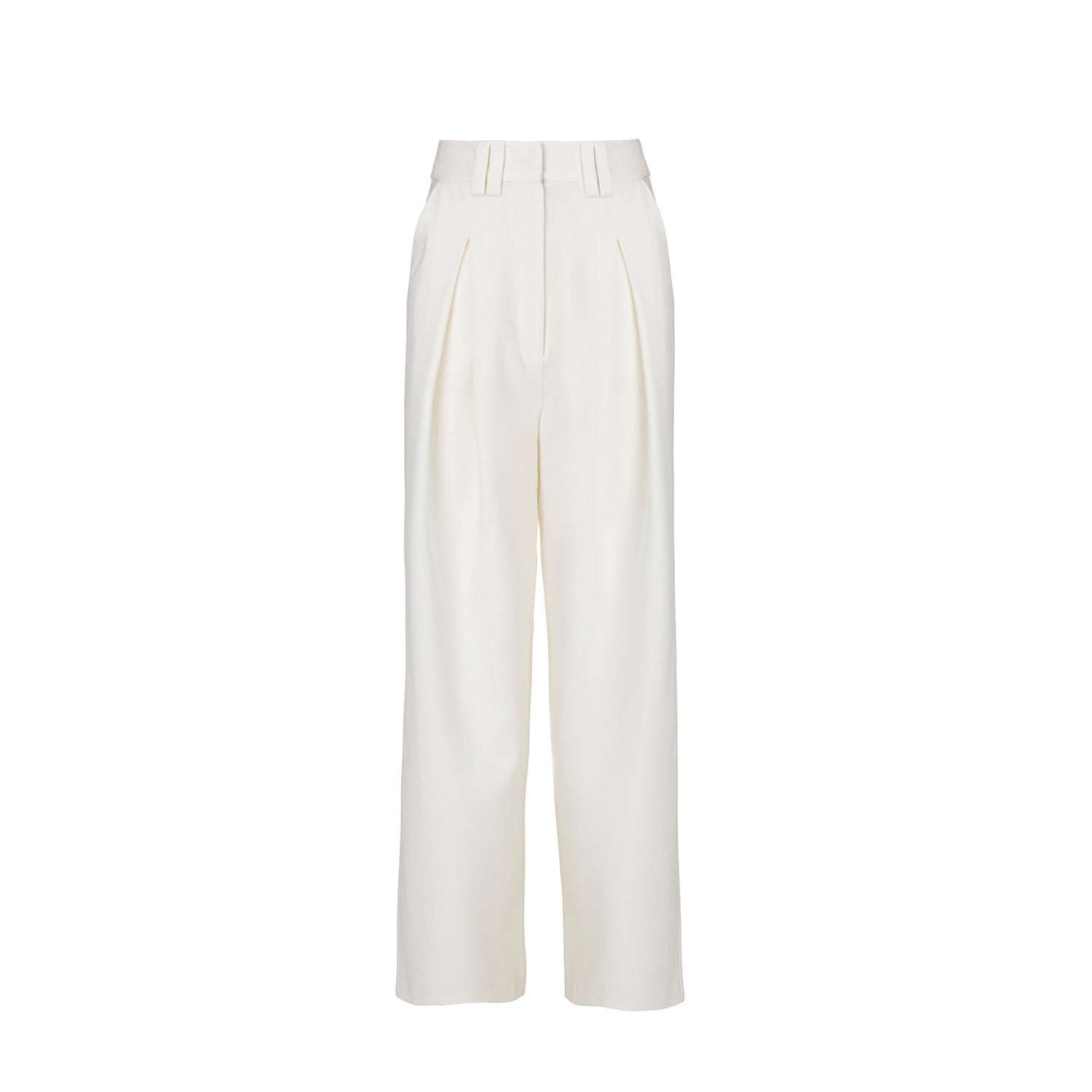 Women’s White Merino Wool Trousers Extra Small Vestiaire D’un Oiseau Libre