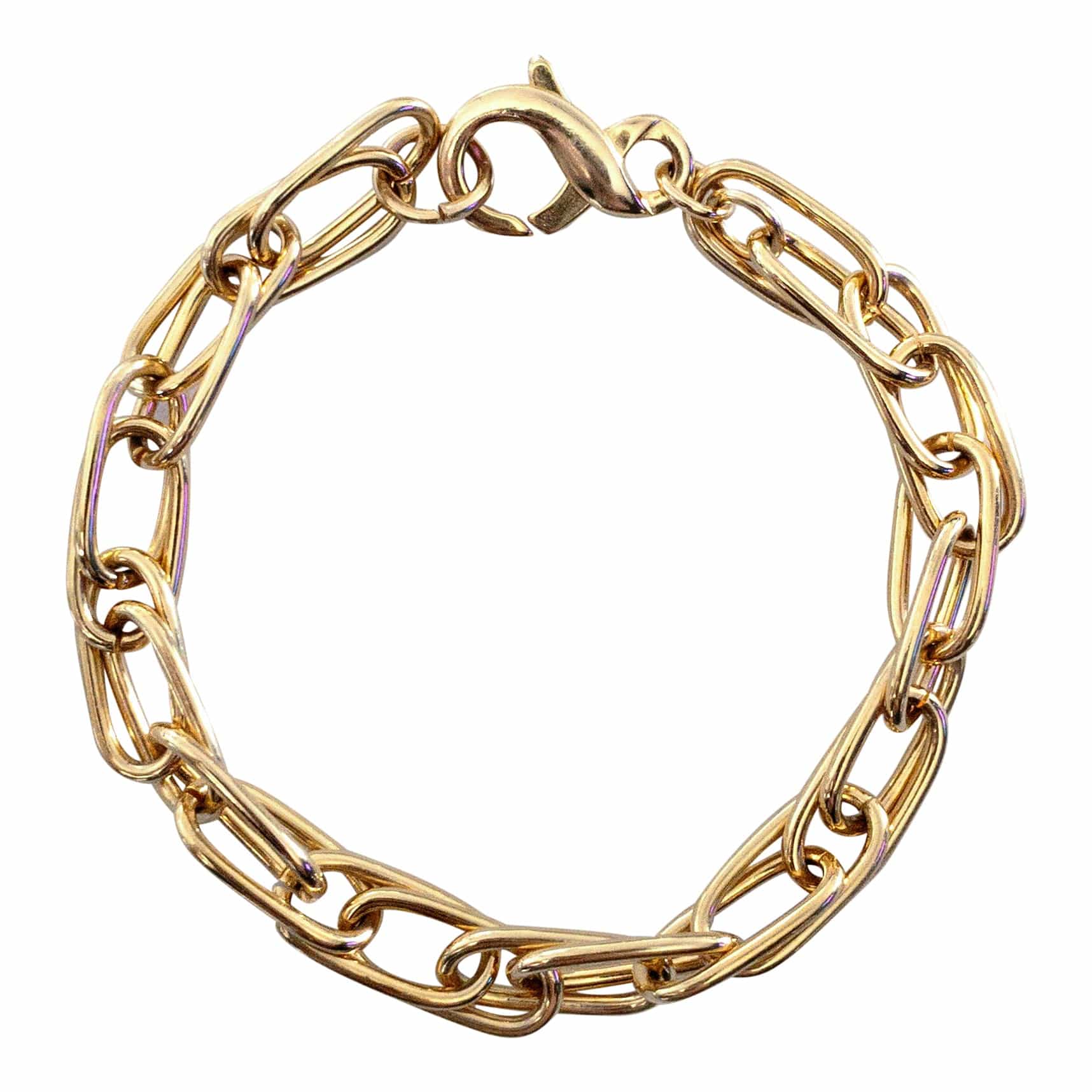 In Cauda Venenum Women's Gold Odin Bracelet In Gold