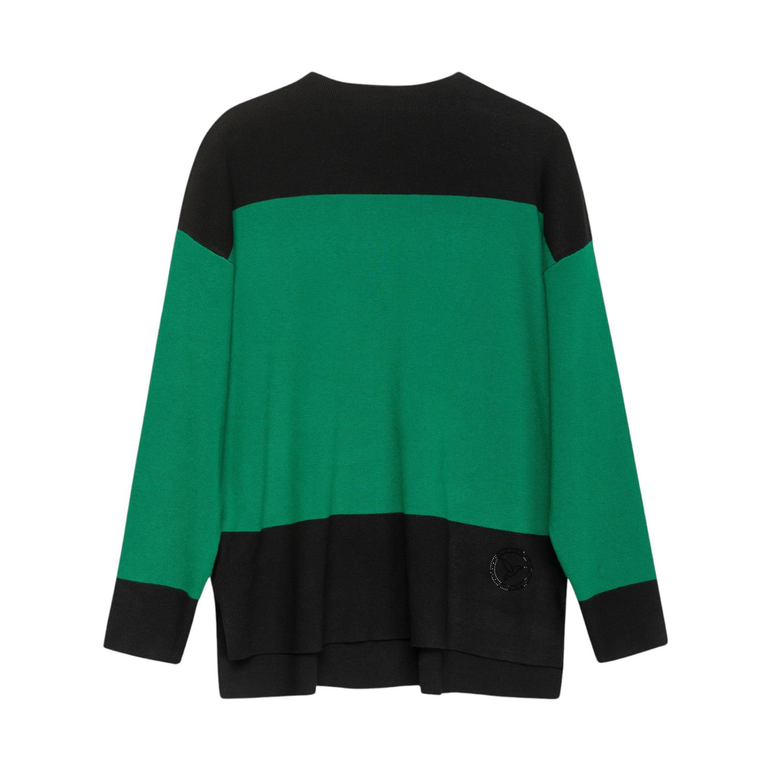 Niza Women's Green Olivia Emerald Sweater In Green