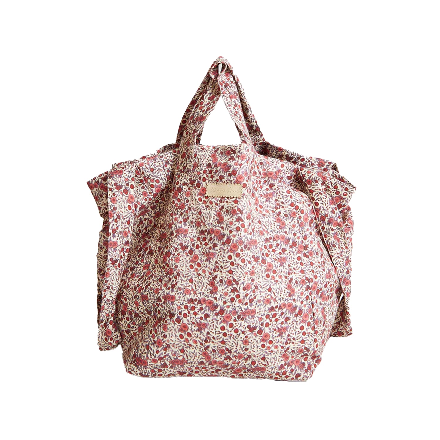 Lily And Lionel Women's Pink / Purple / Red Aster Floral Tote Bag Pink In Pink/purple/red