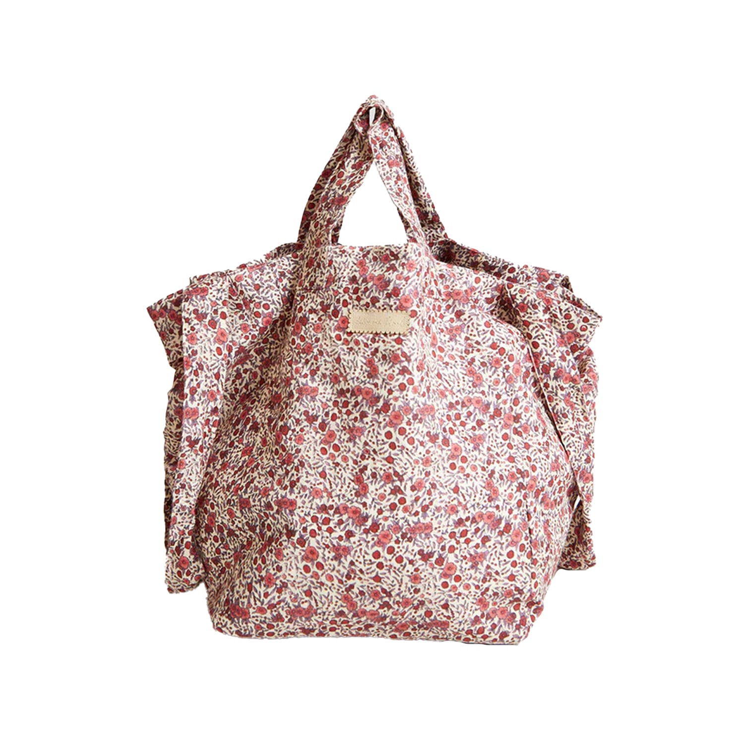 Women’s Pink / Purple / Red Aster Floral Tote Bag Pink One Size Lily and Lionel