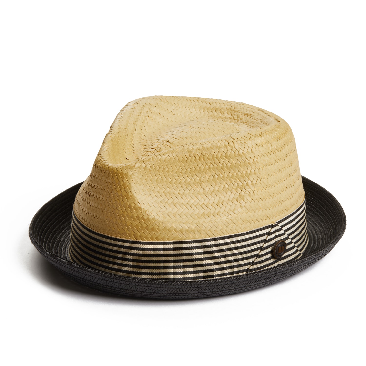 Dasmarca Hats Yellow / Orange Dasmarca Otis Summer Hat For Men Honey Yellow Straw Trilby Lightweight Hat In Yellow/orange