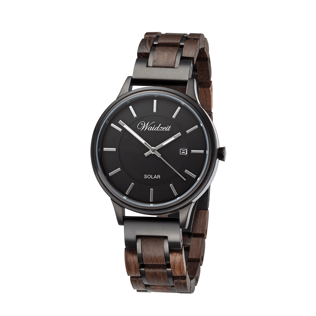 Men’s Black Mystic Solar Watch Waidzeit