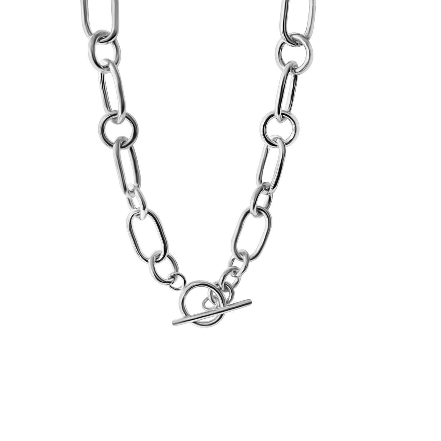 Women’s Nia Chain Necklace - Silver Blooh