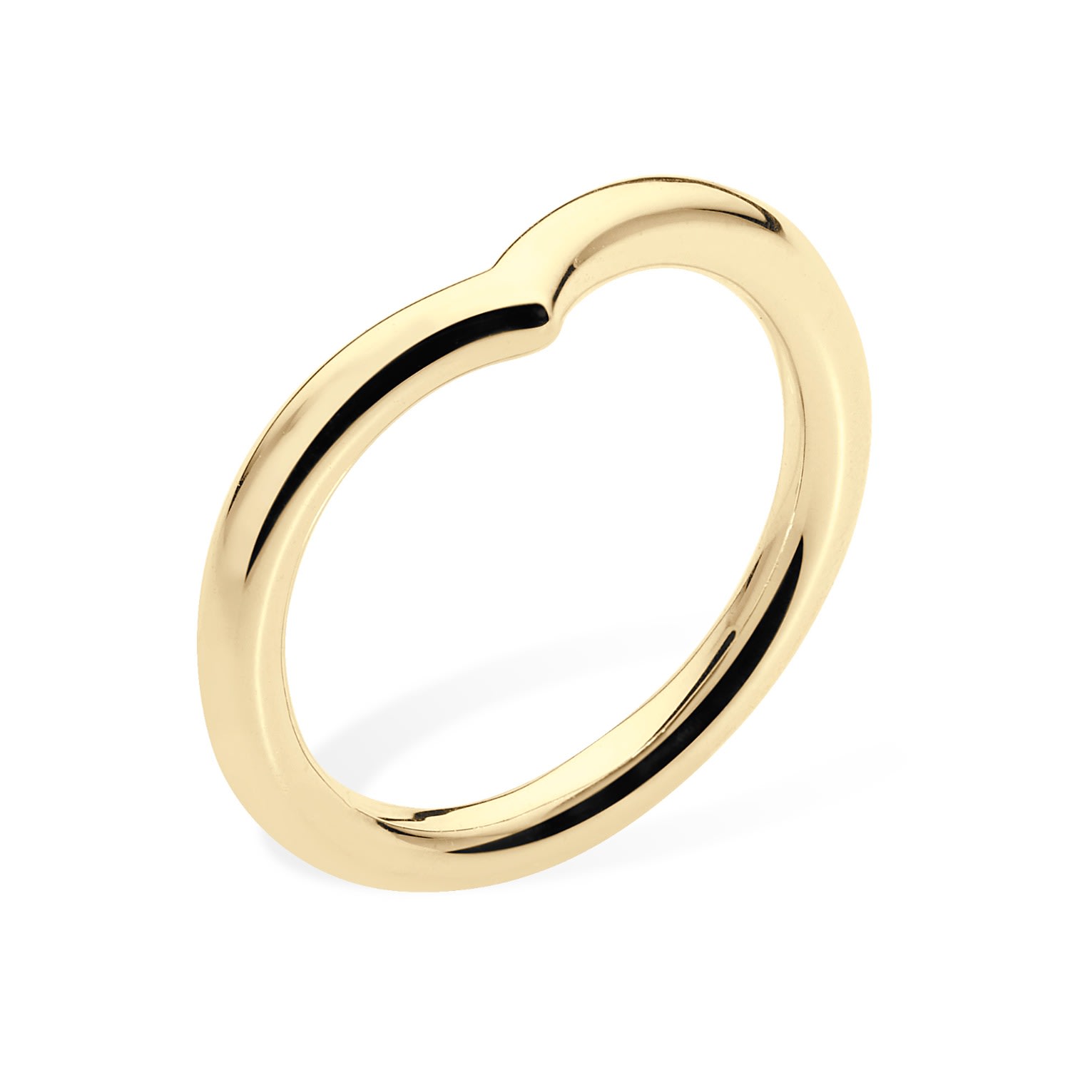 Lucy Quartermaine Women's Wishbone Midi Drip Ring In Gold Vermeil