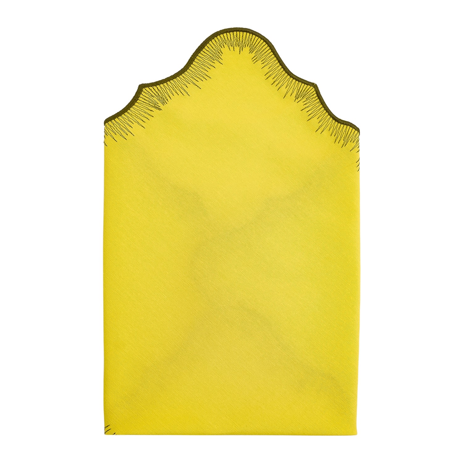 Km Home Collection Helianthus Yellow Cotton Napkin Set Of 2 In Yellow