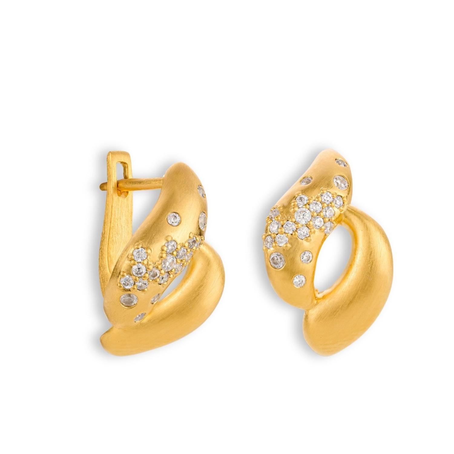 Aelea Studio Women's Gold / Yellow Vera Earring In Gold