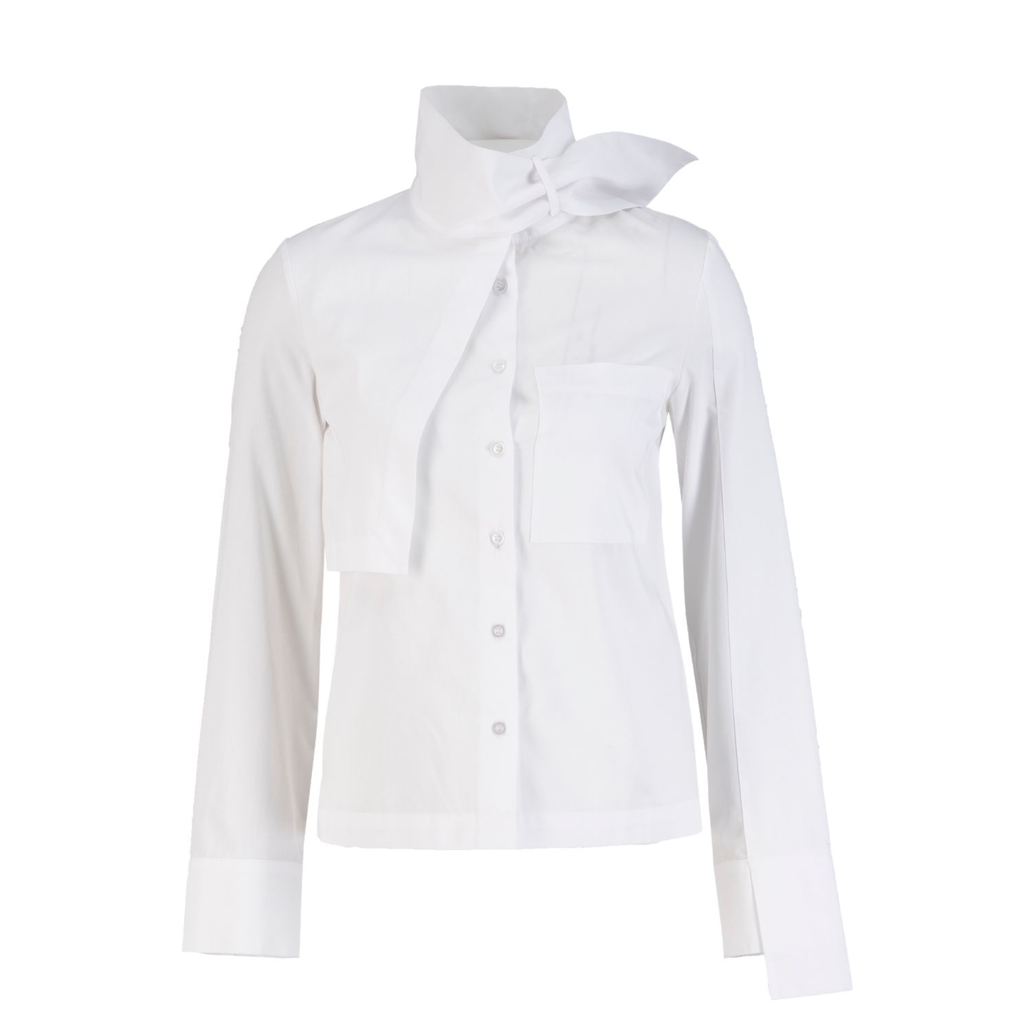 Ma Mulier Women's White Alessandria Designer Shirt In White