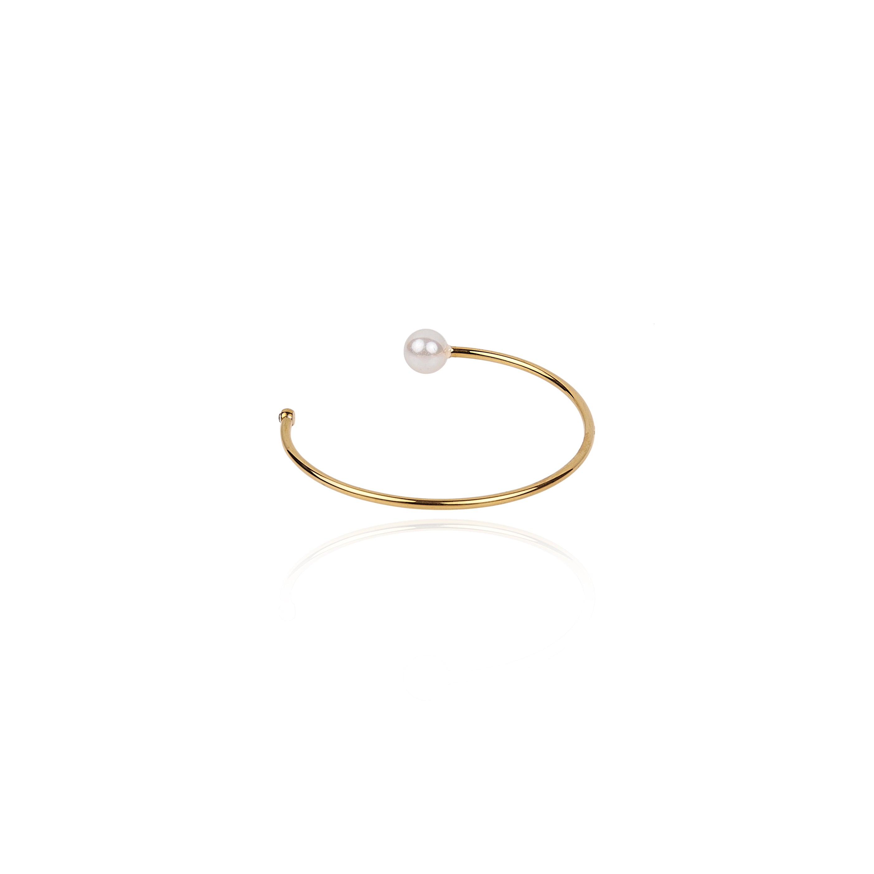 Tseatjewelry Women's Gold Knot Cuff Bracelet