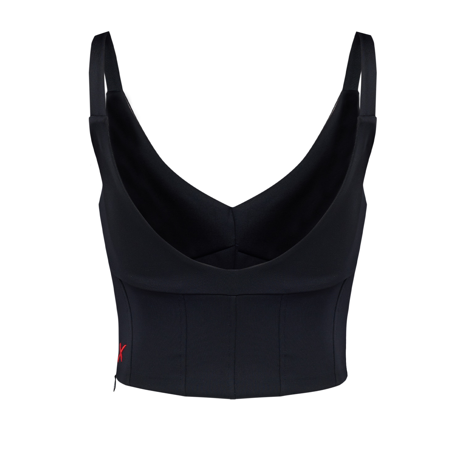 Pcfg Women's Black Free Heaven Strappy Crop Top In Black