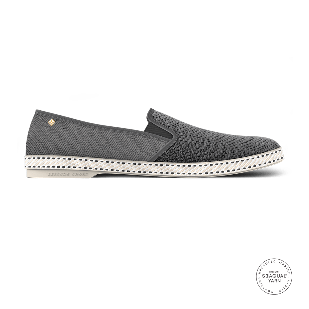 Rivieras Women's Grey Classic Canvas & Mesh Anthracite