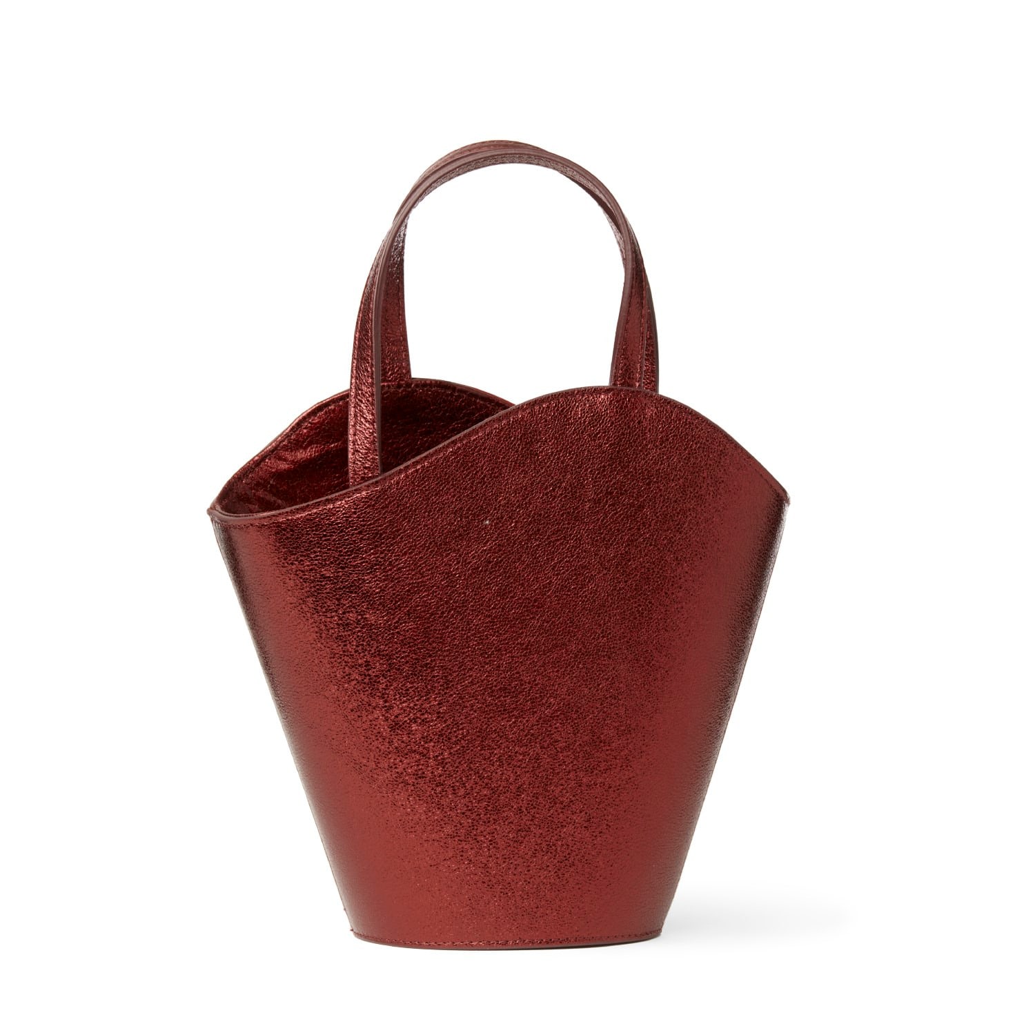 Women’s Iconic Infinity Handbag In Two Tone Burgundy And Red Natalie Dennis