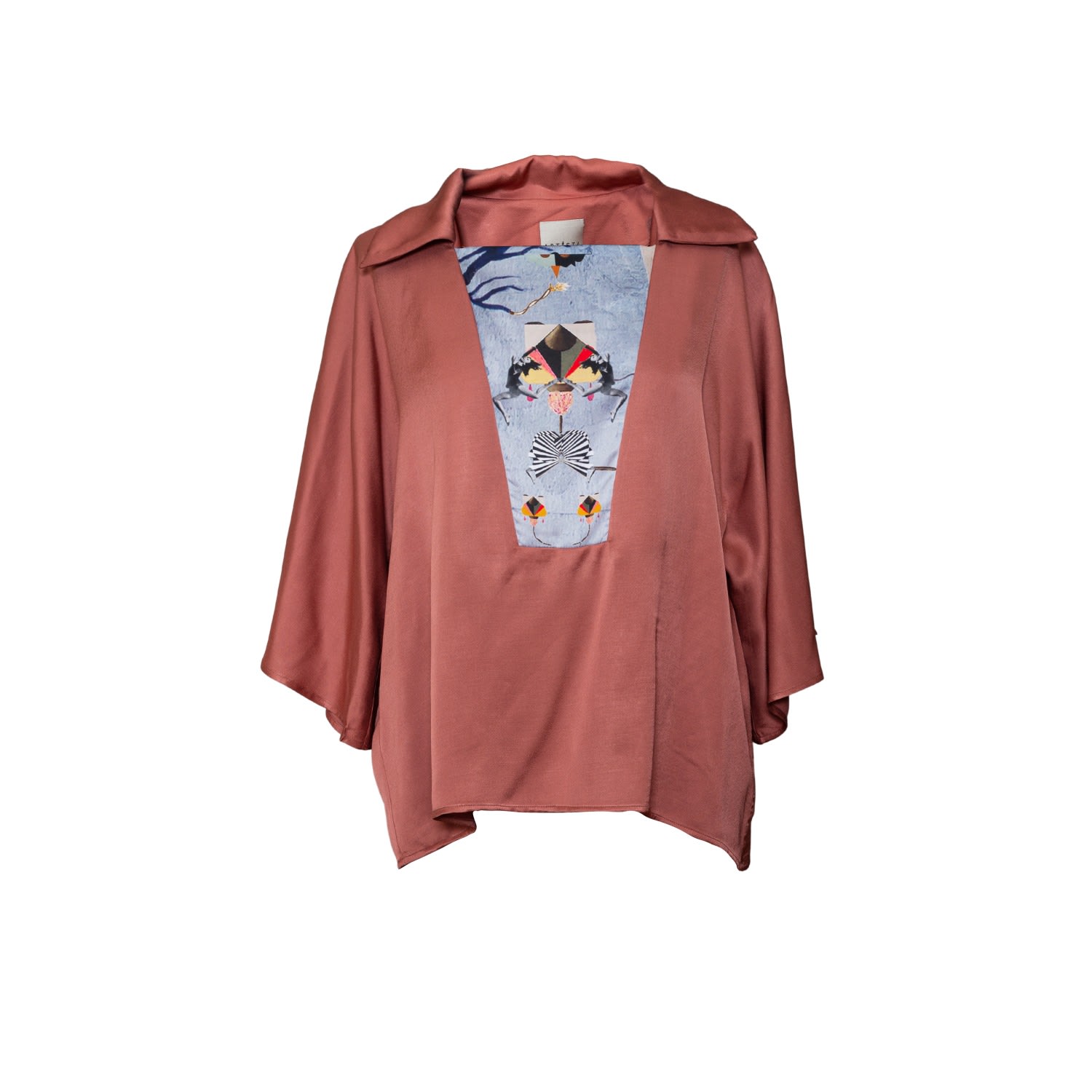 Women’s Rose Gold Mira Shirt S/M Artista