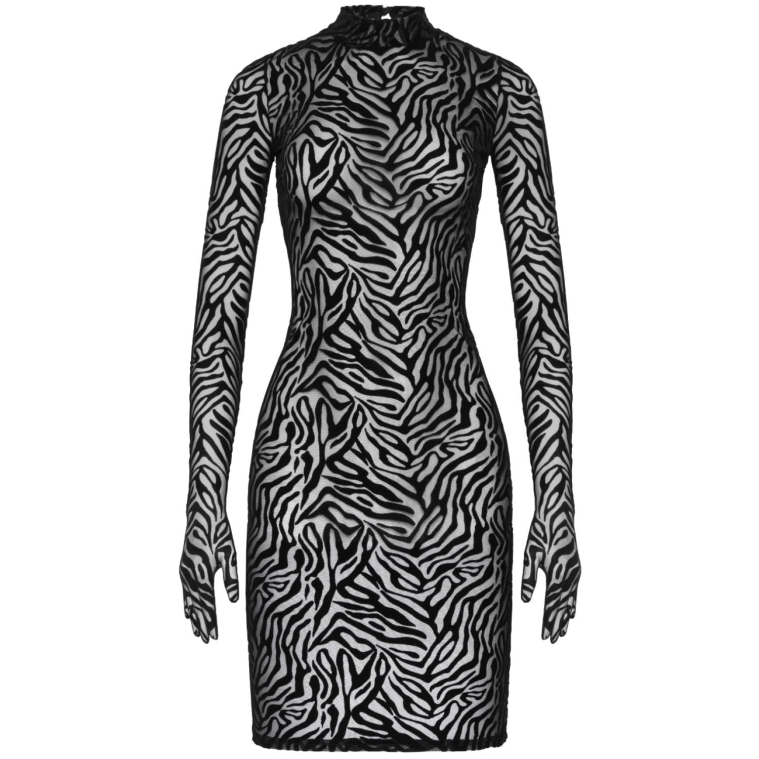 Women's Black Kourtney Mini Dress | Extra Large | Perilla