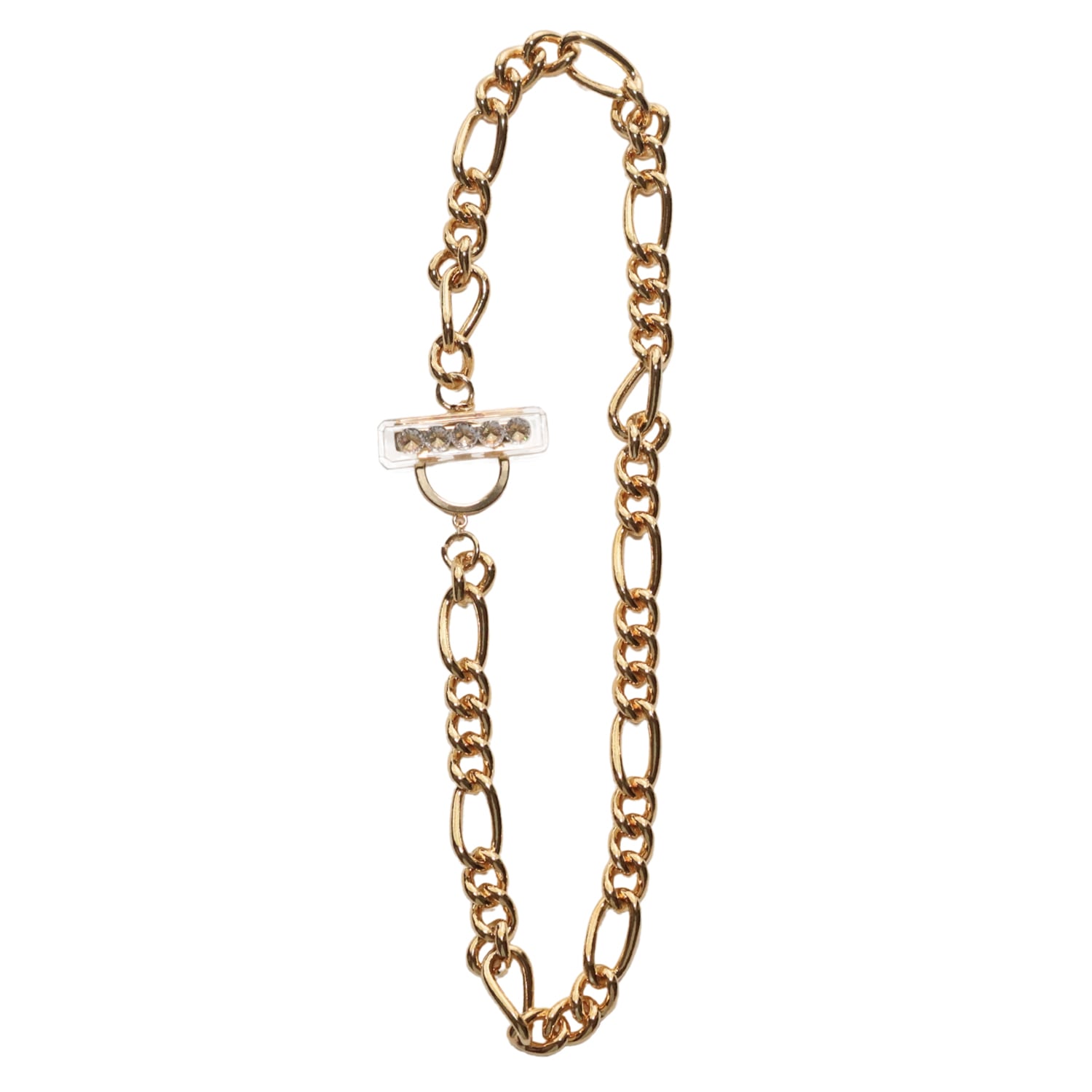 Iostudio Women's Glam Chain Mantel Necklace Gold In Gold
