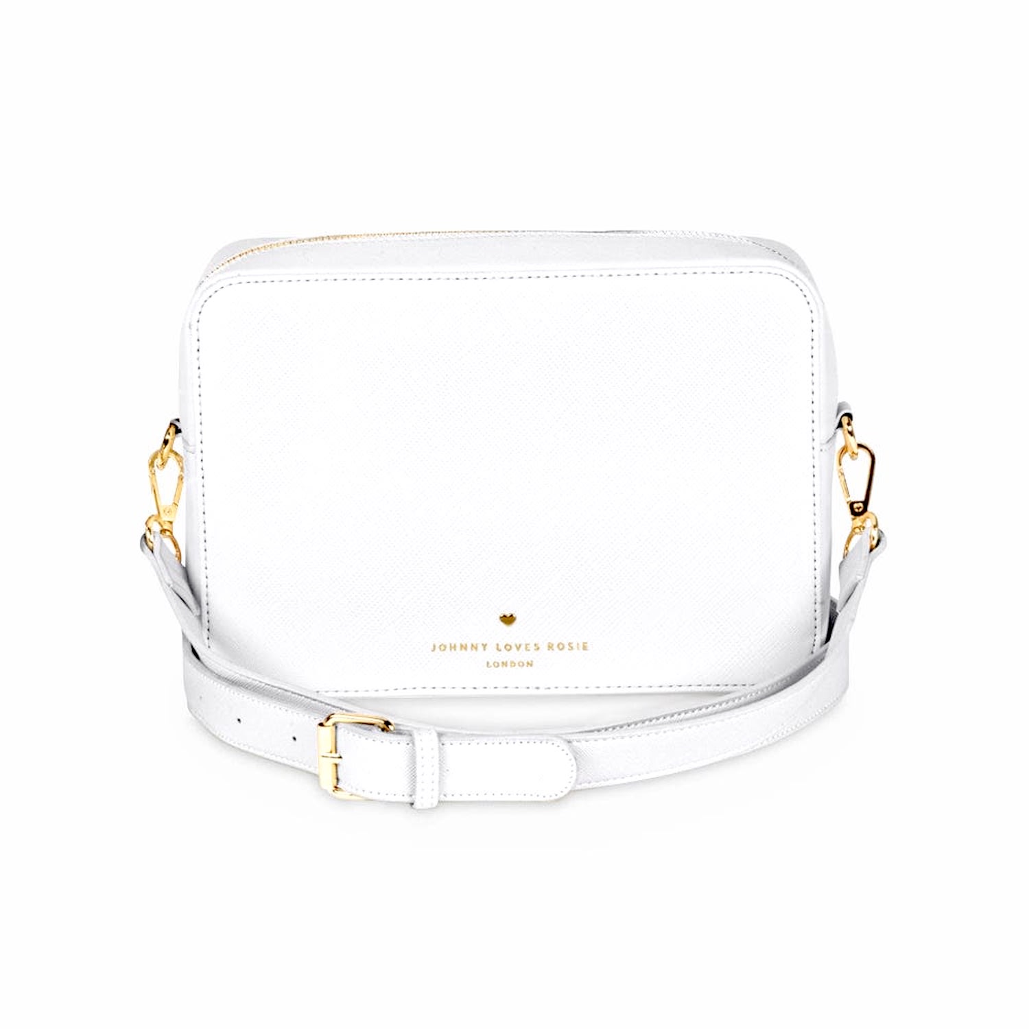 Women’s Beatrice Crossbody Bag - White Jlr London