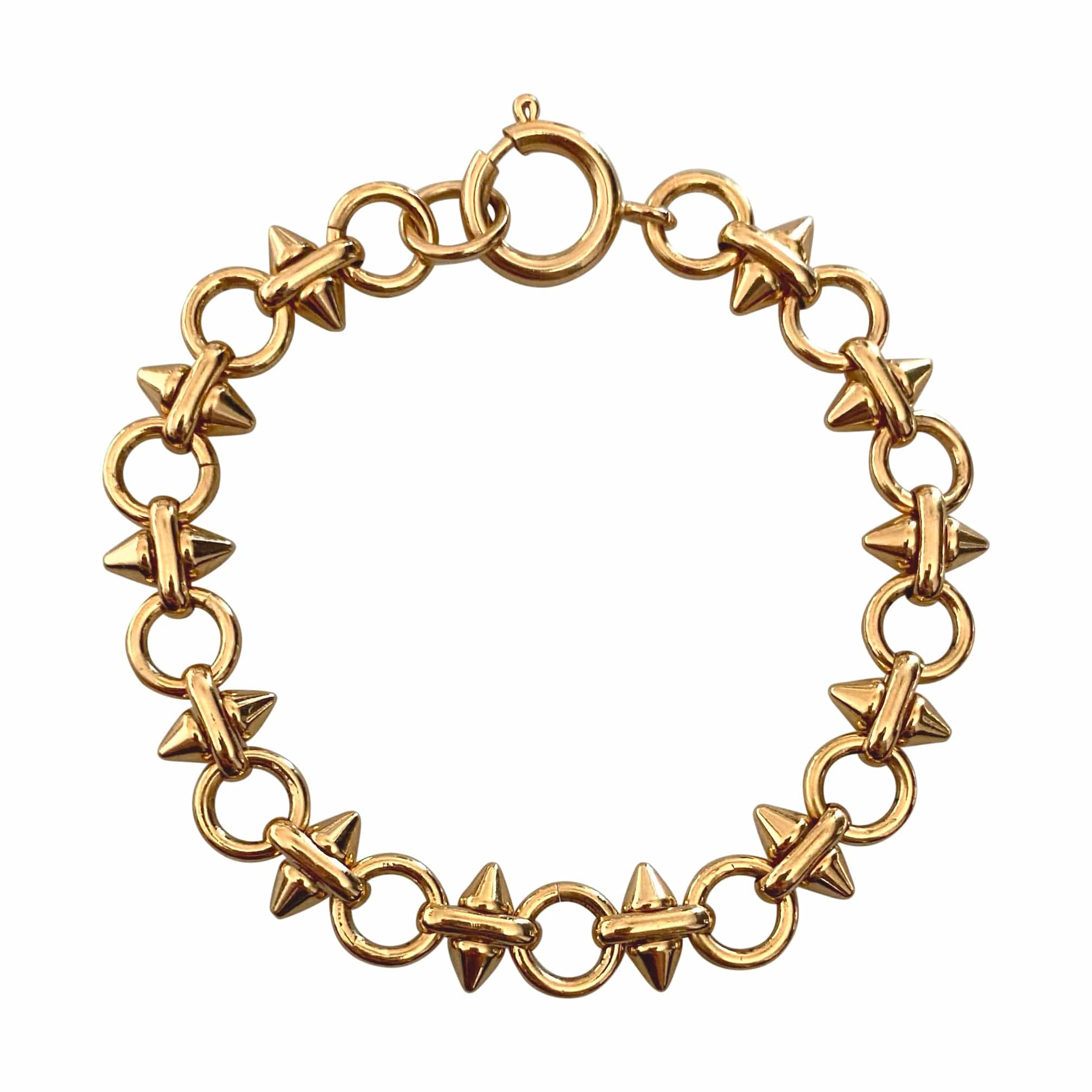 In Cauda Venenum Women's Gold Cult Bracelet In Gold