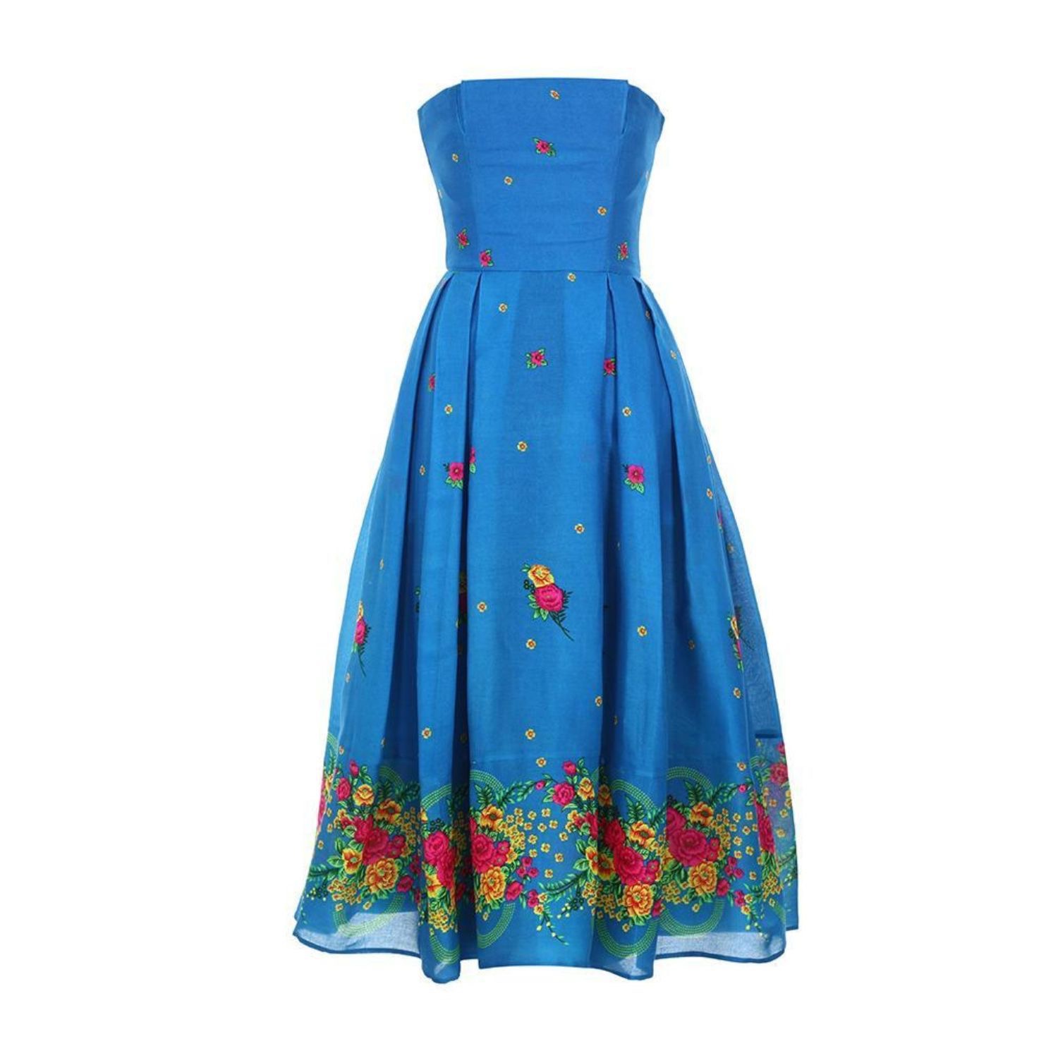 9+ Corset Blue Dress